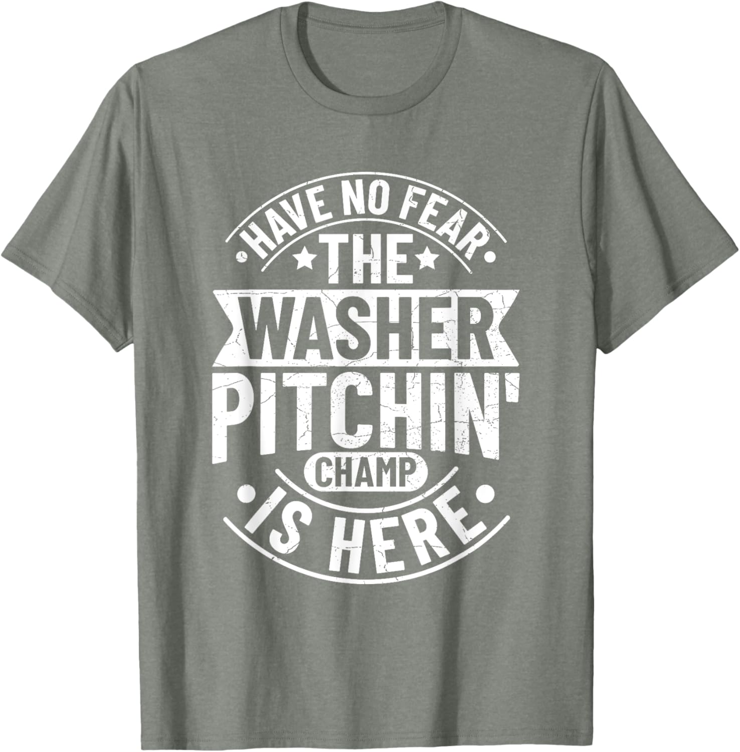 Fun Washer Pitching Quote T-Shirt for Washer Pitching Fans and Players - 6