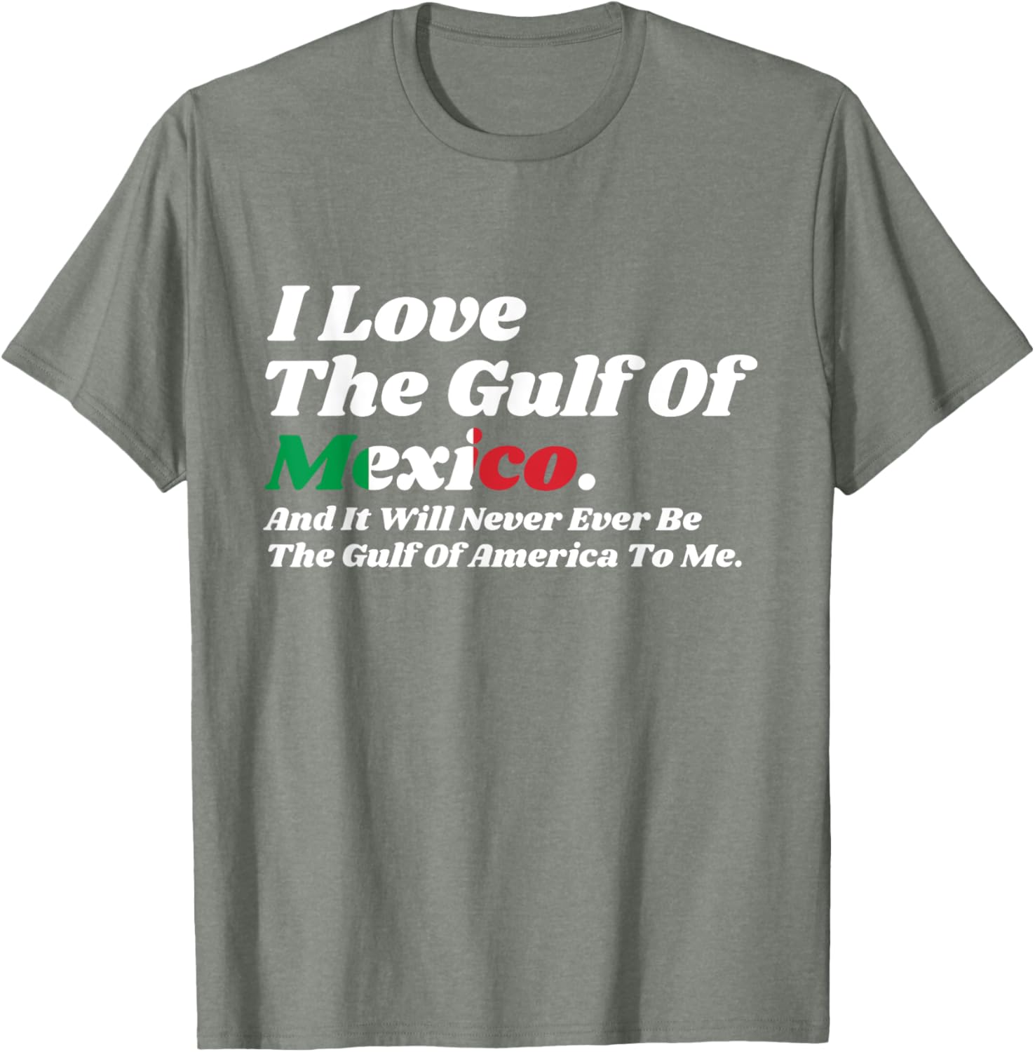 Love the Gulf of Mexico Pride Statement T-Shirt for Beach Lovers - 11
