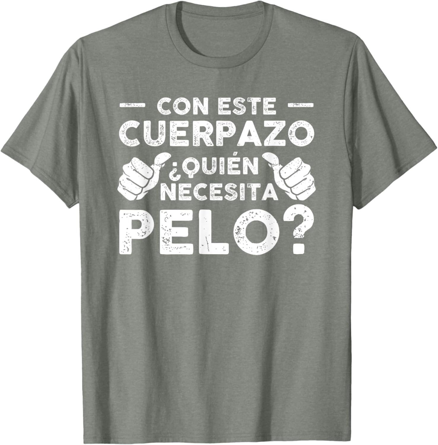 Funny Gift T-Shirt for Bald Friends with Cool Hair Design - 14