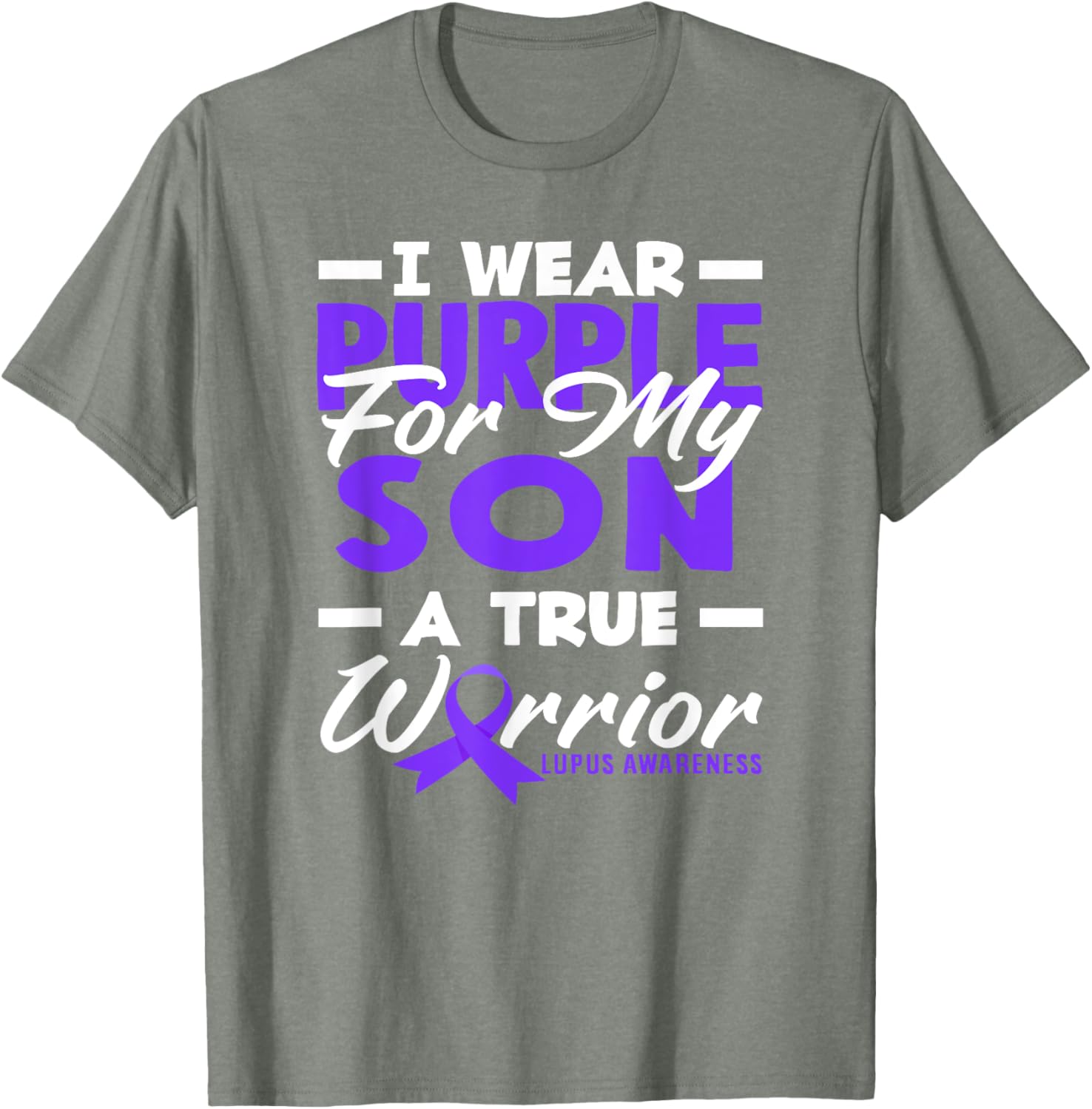 Wear Purple for Lupus Awareness T-Shirt for Proud Moms and Warriors - 18