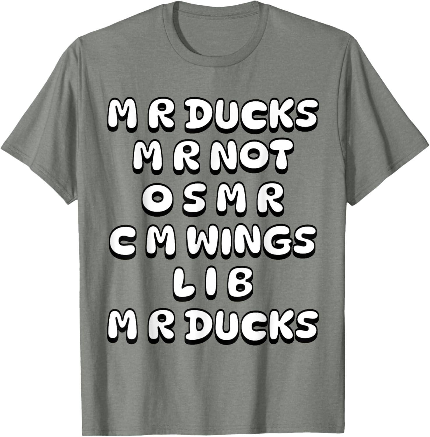 Funny M R Ducks Lover T-Shirt with Wings for Fun Casual Wear - 8