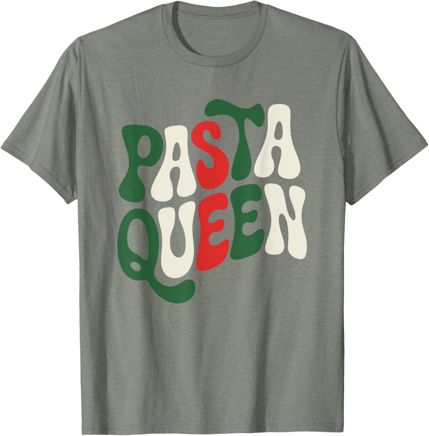 Pasta Queen T-Shirt for Pasta Lovers - Cute Italian Spaghetti Design - 13