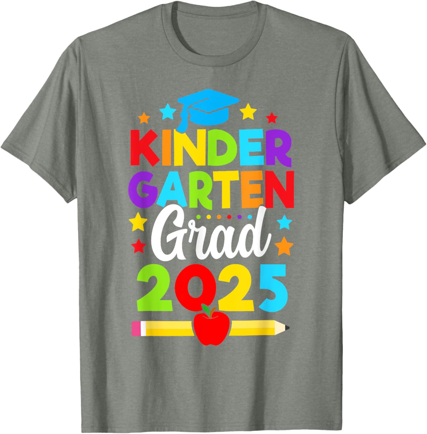 Kindergarten Graduation T-Shirt for Kids 2025 Fun Design for Boys and Girls - 11