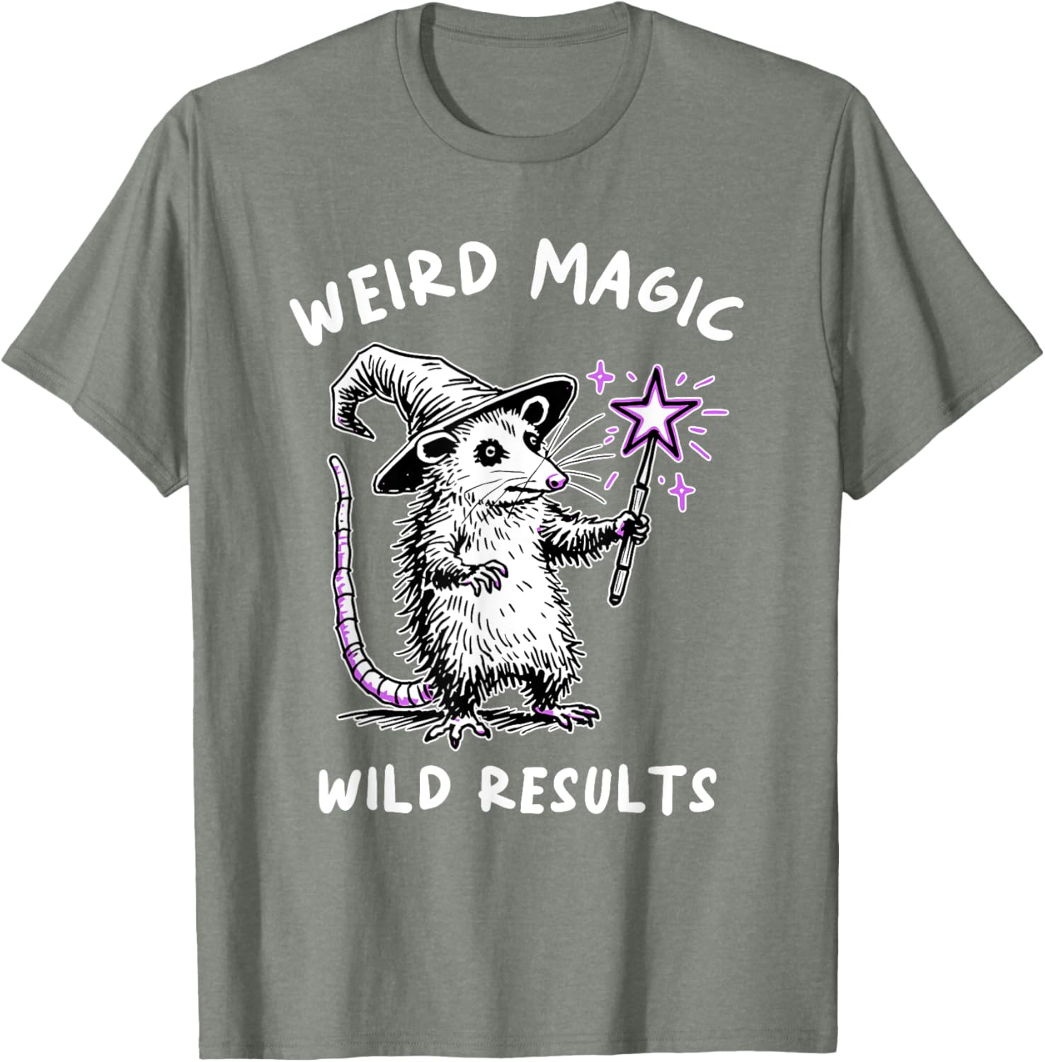 Funny Weird Magic Wild Results T-Shirt for Unique Style Lovers - 21