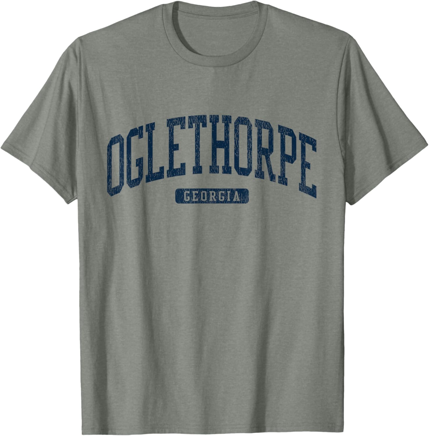 Oglethorpe University Style Blue T-Shirt for College Fans and Alumni - 15
