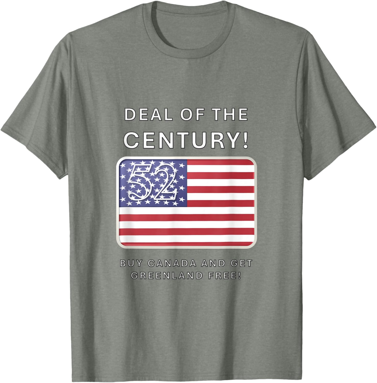 Buy Canada Get Greenland Free T-Shirt Inspired by Trump Deal of the Century - 11