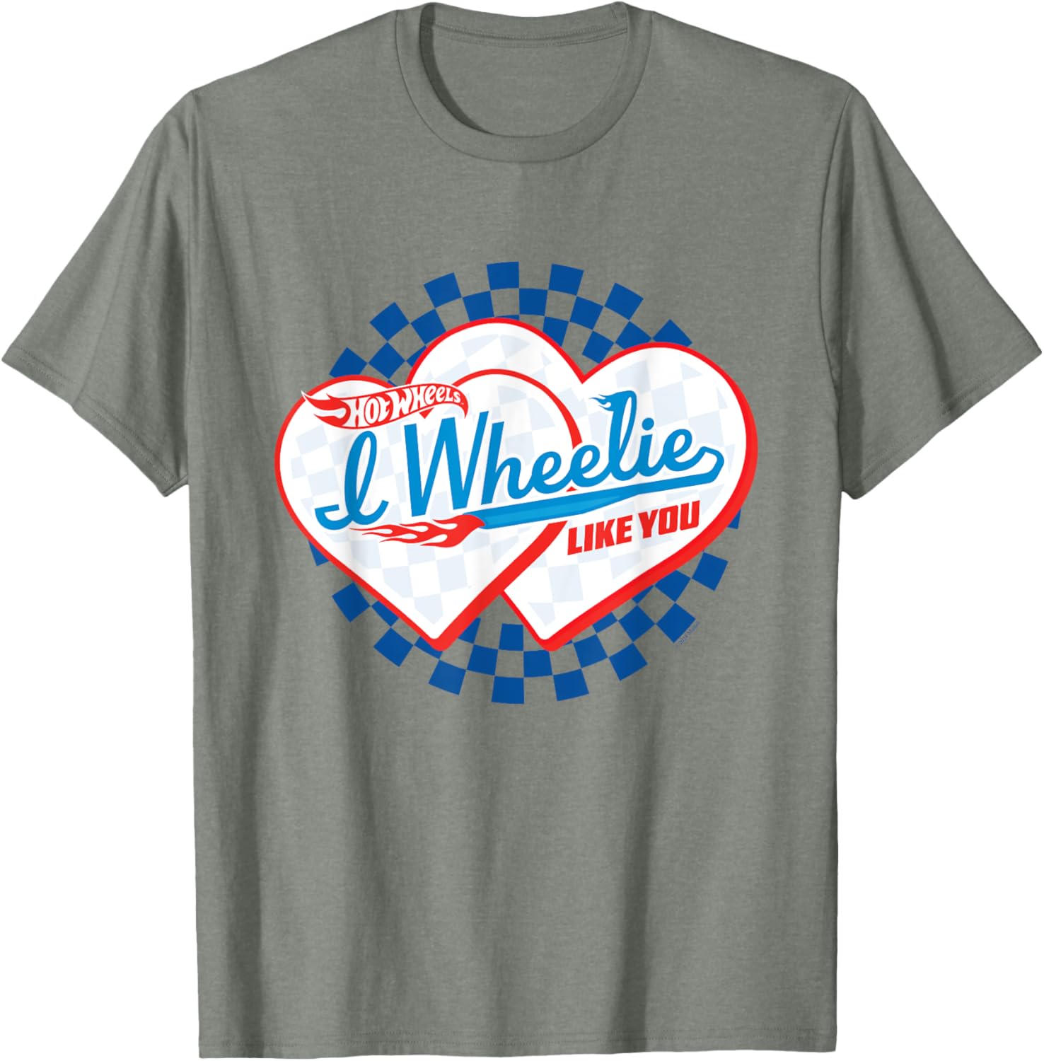 Hot Wheels I Wheelie Like You T-Shirt for Kids and Adults Fun Gift - 8