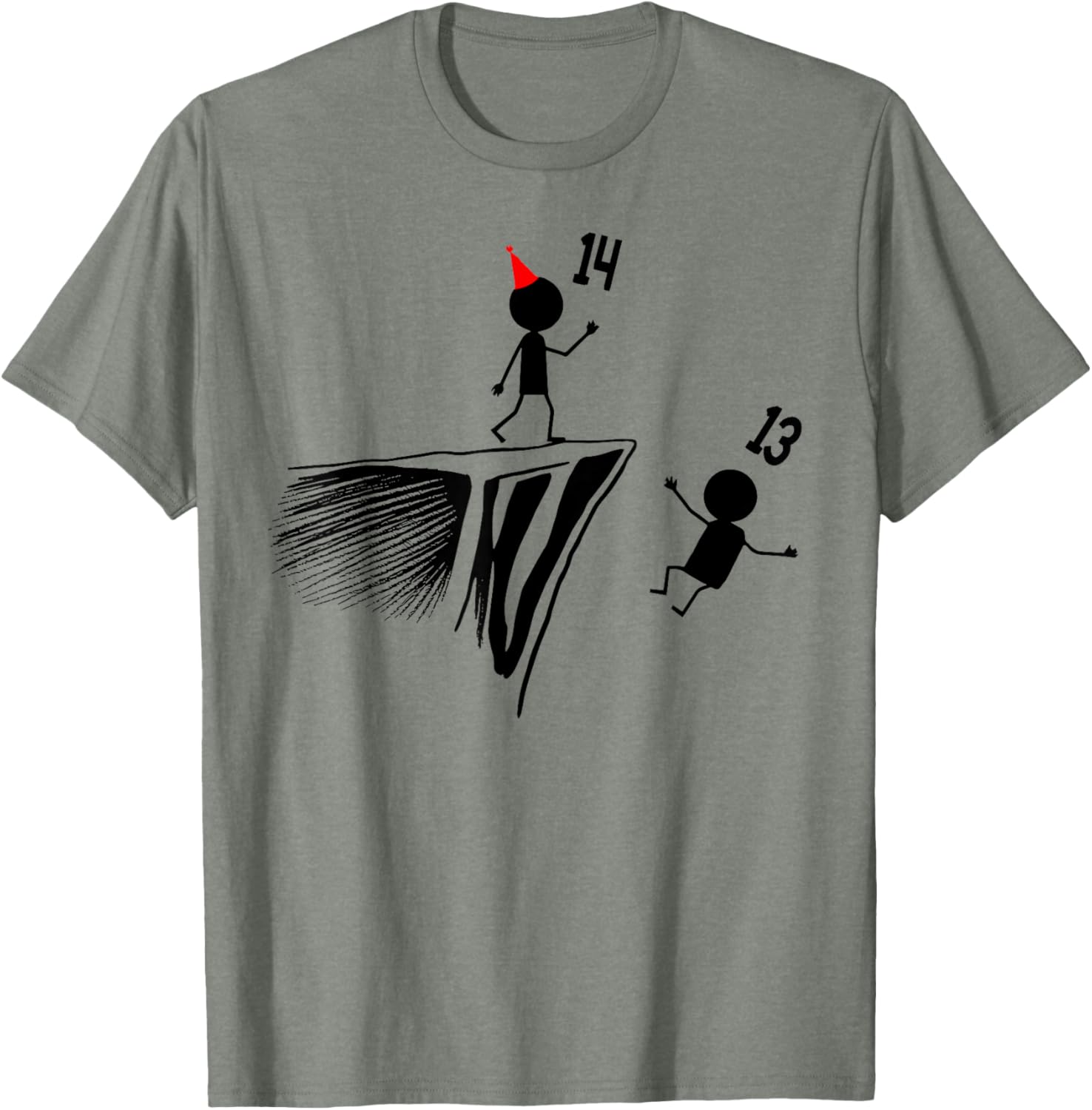 Funny 14th Birthday T-Shirt for Teens - Celebrate 14 Years Old in Style - 12