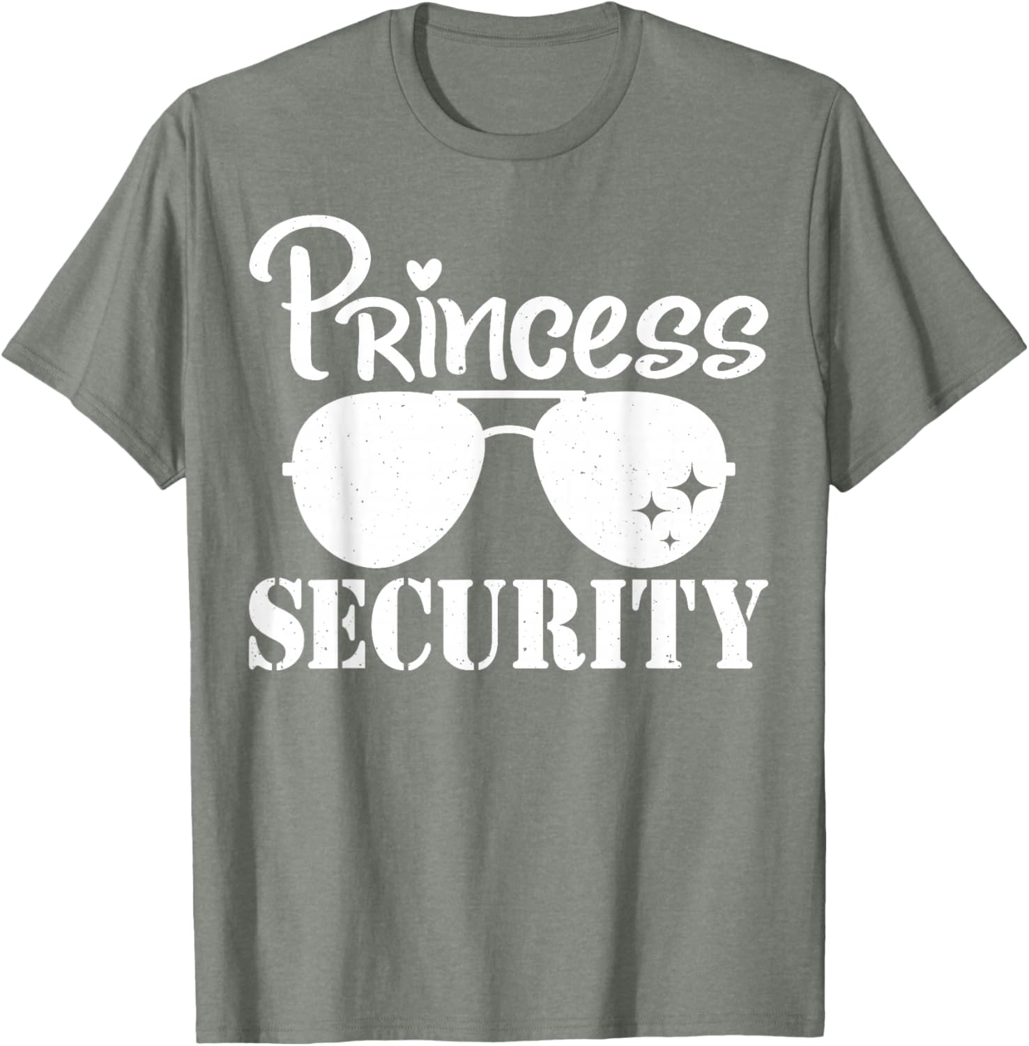 Princess Security Protection T-Shirt for Family Celebrations and Birthdays - 24