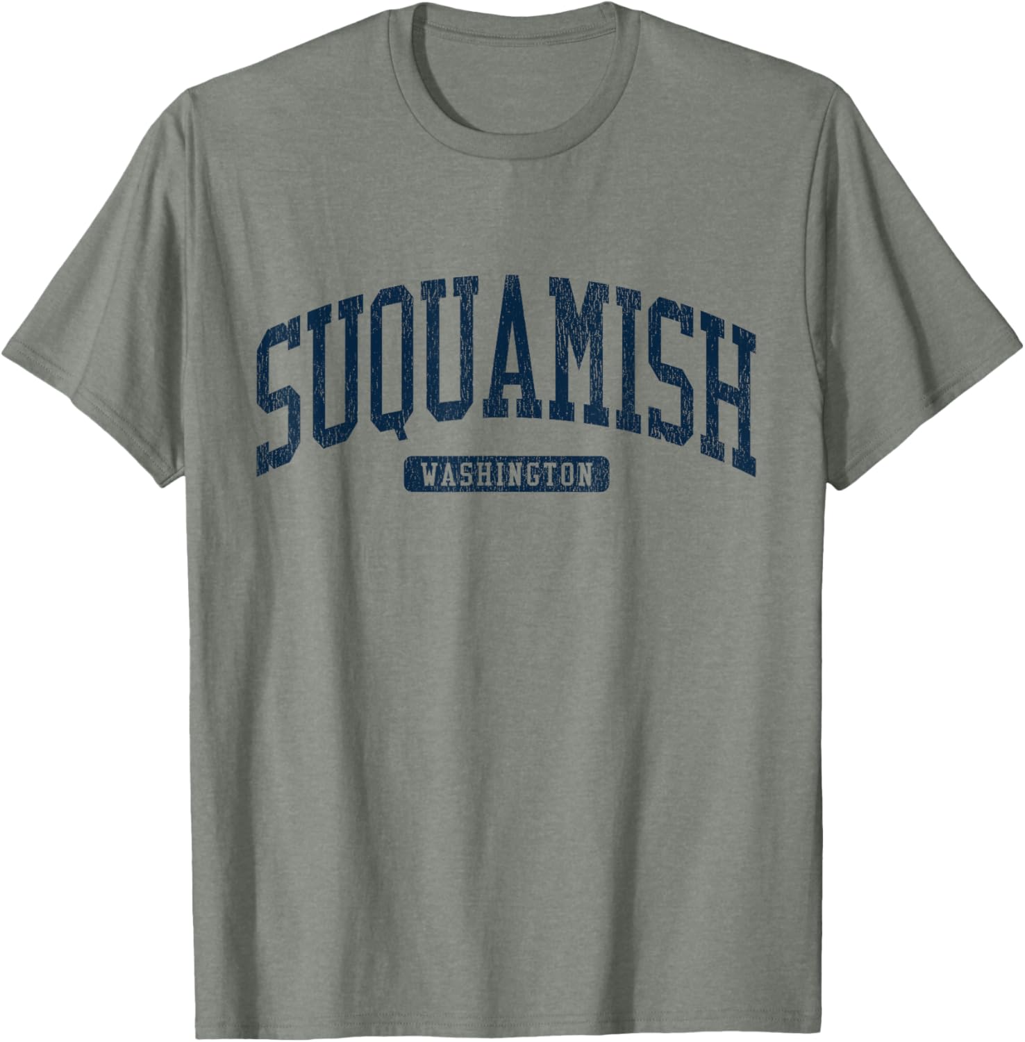 Suquamish Washington College University Blue T-Shirt for Casual Wear - 17