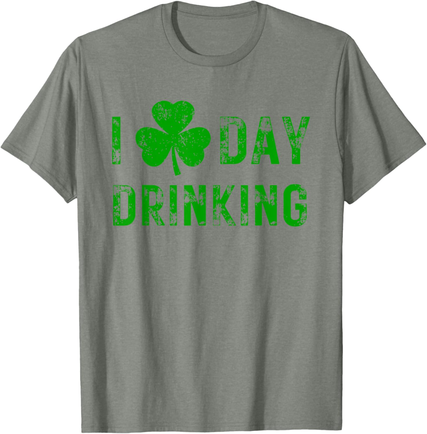 I Love Day Drinking Shamrock Heart St Paddy's Day T-Shirt for Fun Celebrations - 18