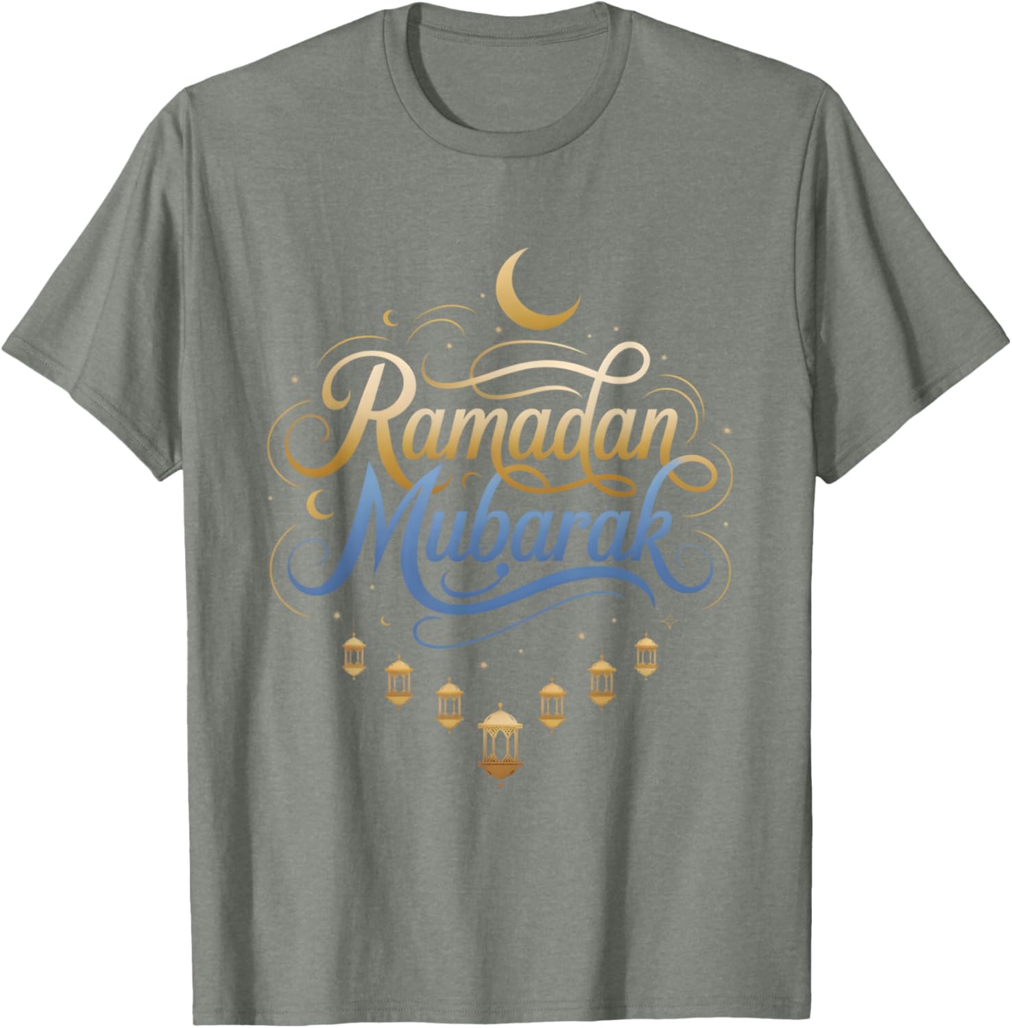 Kids Ramadan Mubarak T-Shirt for Boys - Stylish Youth Clothing for Celebrations - 3