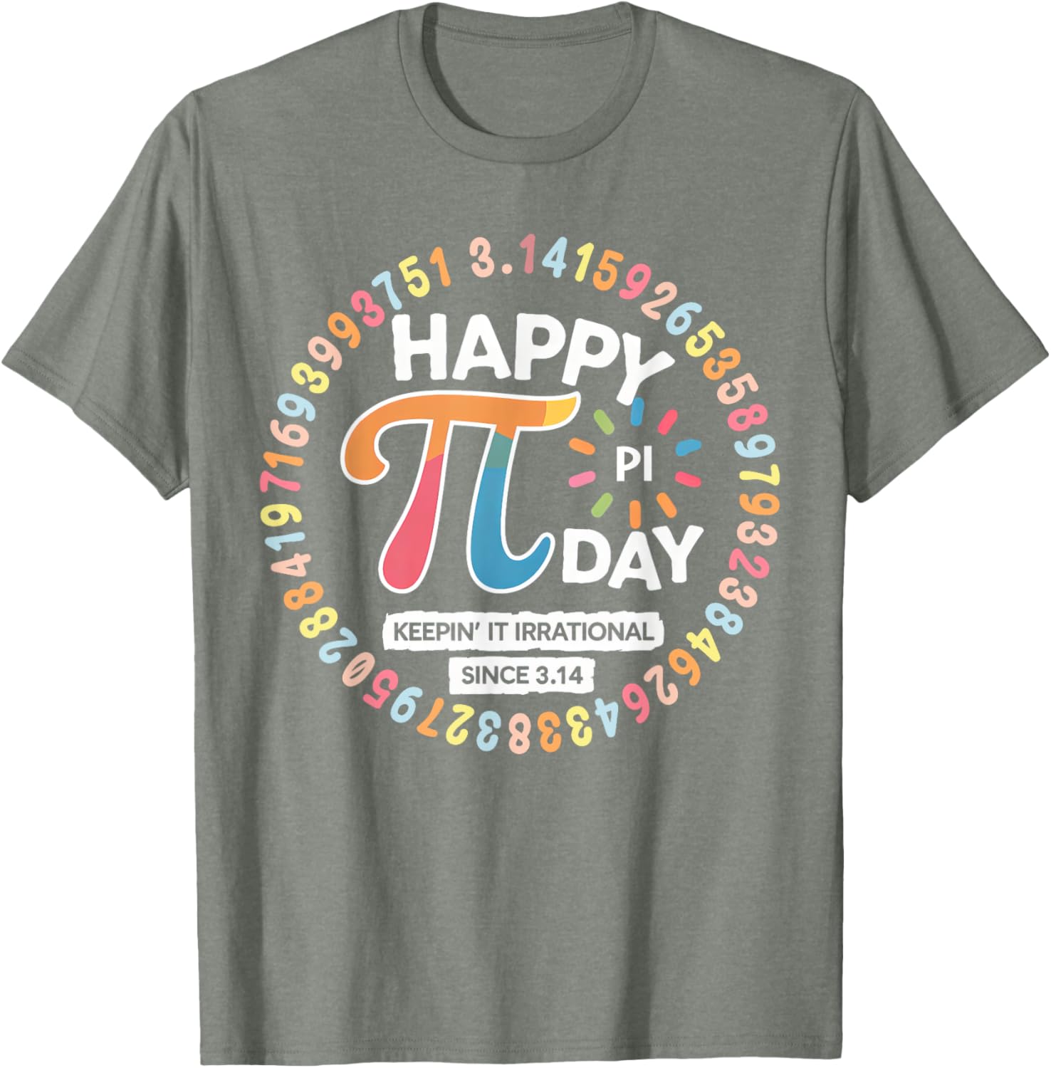 Vintage Happy Pi Day T-Shirt for Math Lovers, Teachers, and Kids - 2