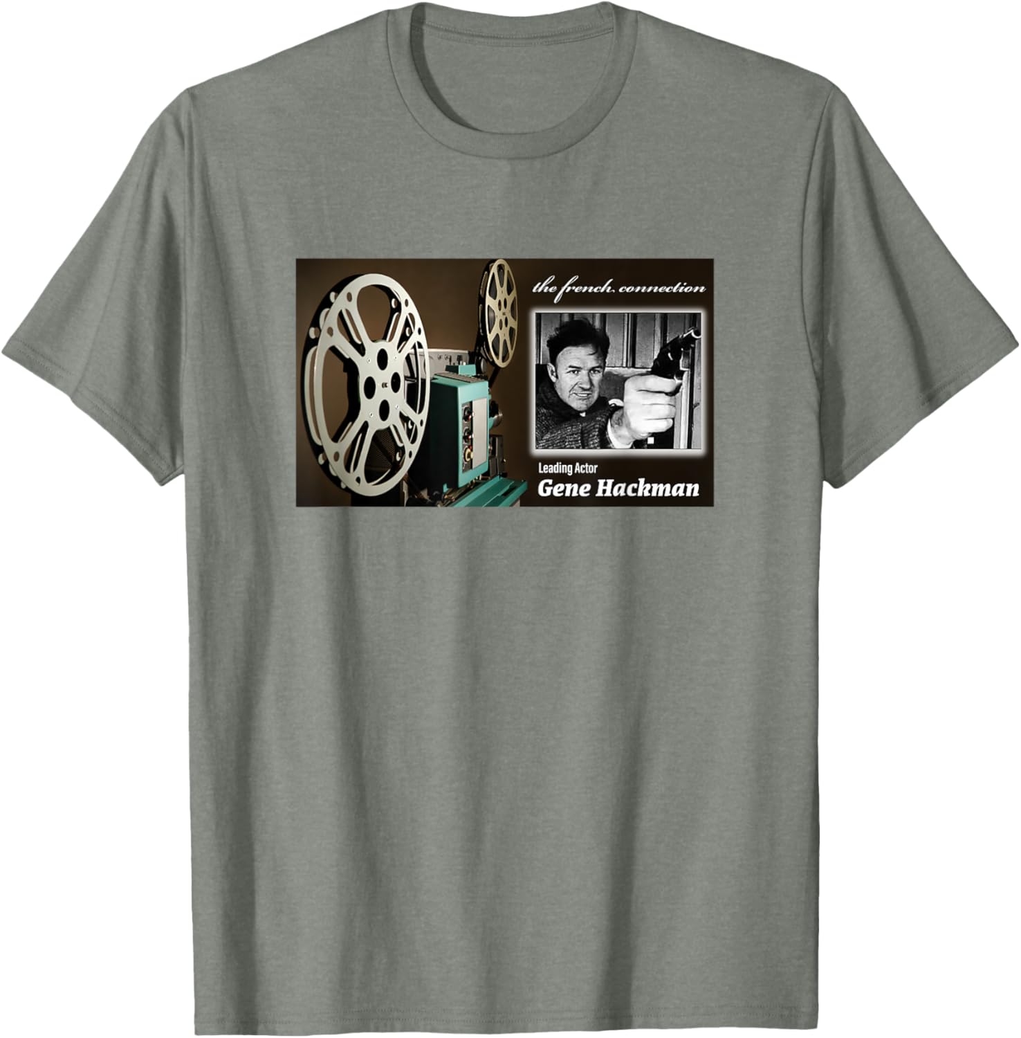 Gene Hackman T-Shirt for Fans Stylish Comfortable Clothing Shoewear - 27