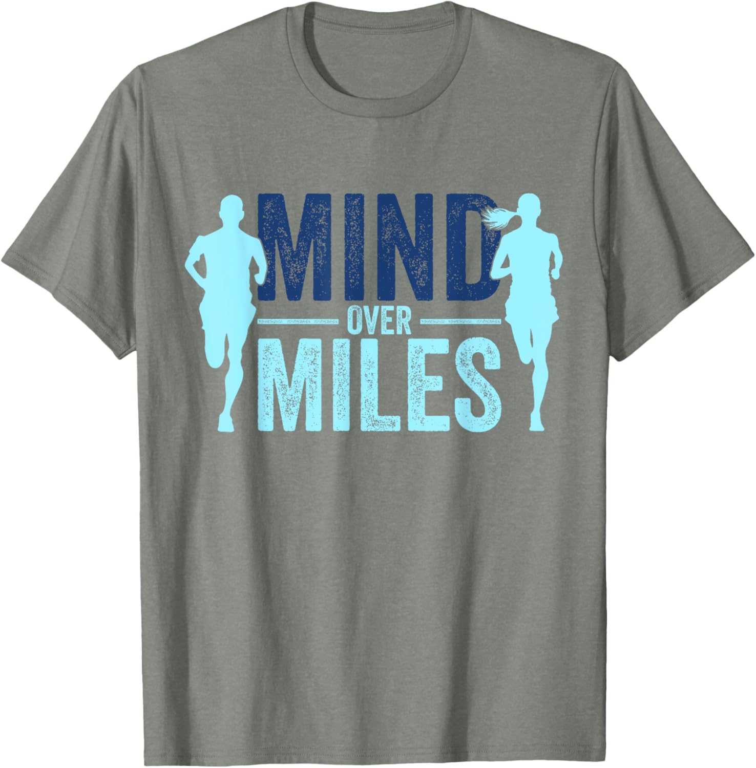 Mind Over Miles Ultra Runner T-Shirt for Marathon Enthusiasts - 1