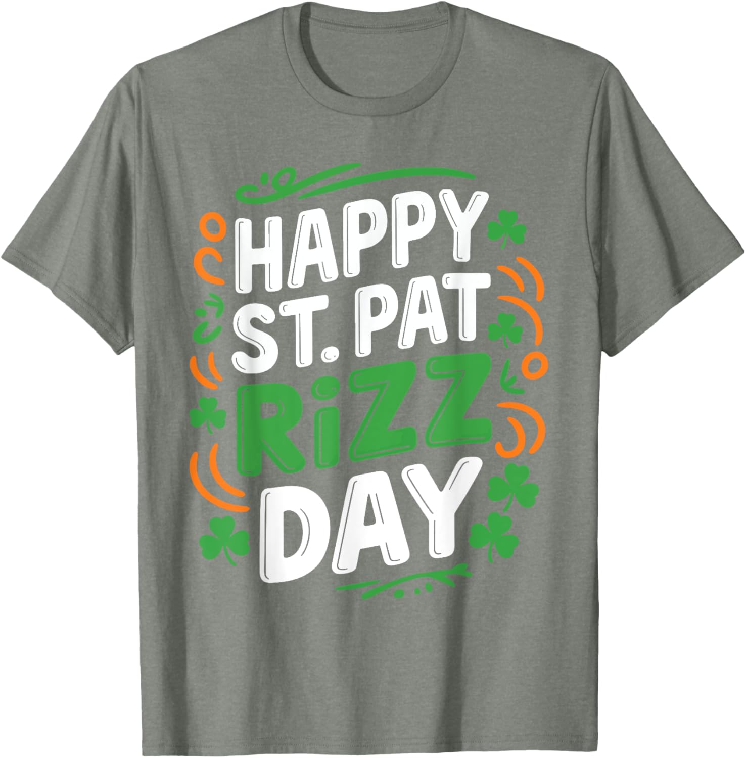Happy St Pat Rizz Day St Patrick's Day Irish T-Shirt for Celebration - 13
