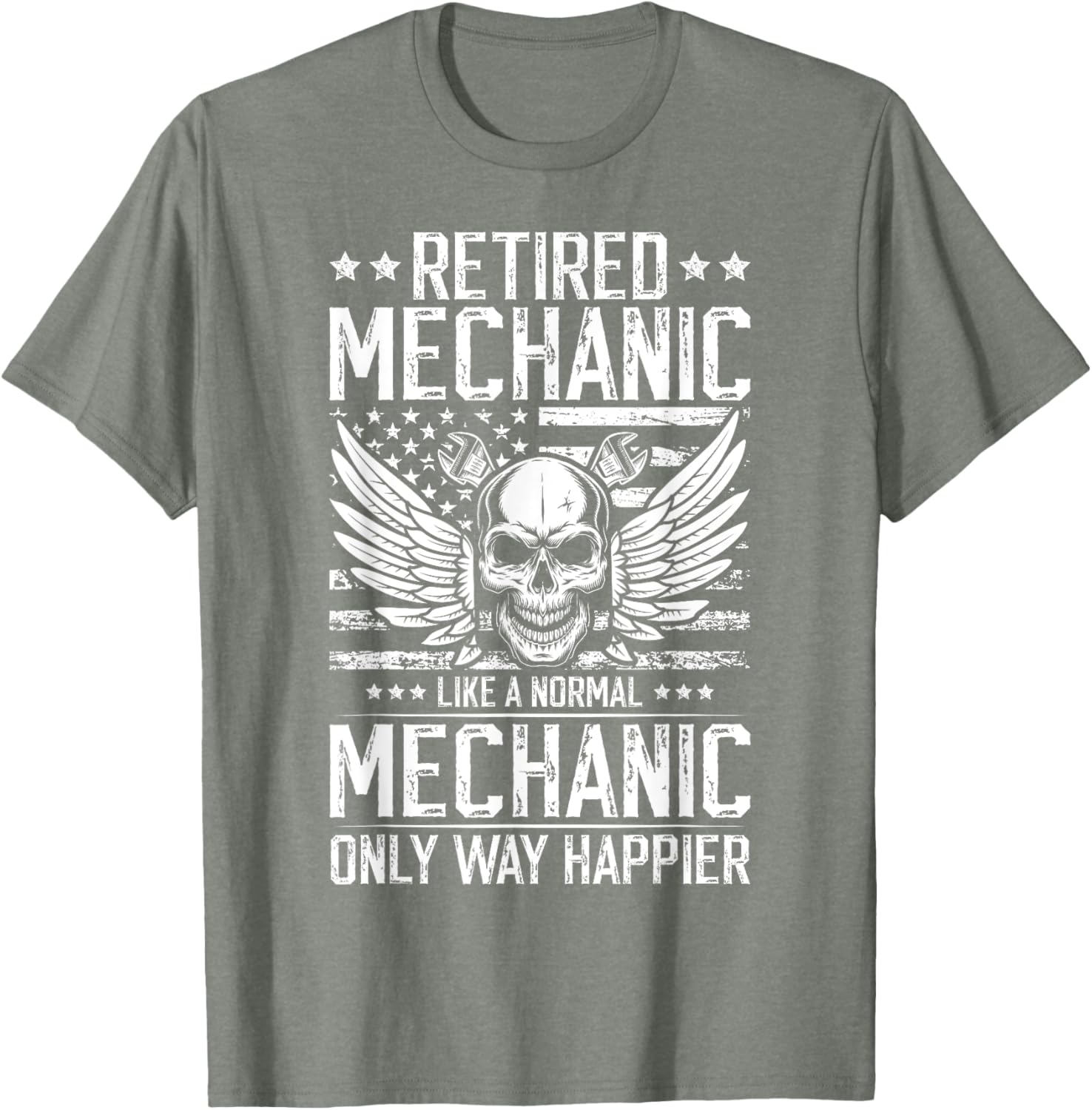 Funny Retired Mechanic T-Shirt for a Hilarious Retirement Gift - 16