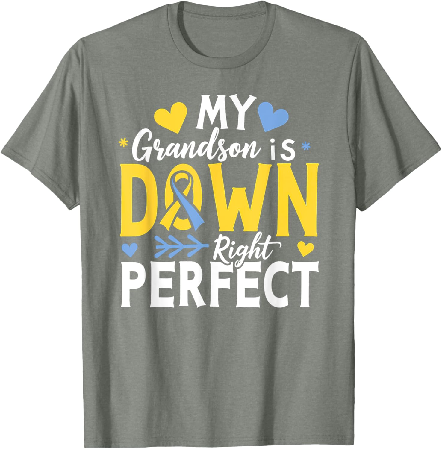 Perfect Grandson T-Shirt for Grandpa and Grandma - Proud Family Apparel - 1