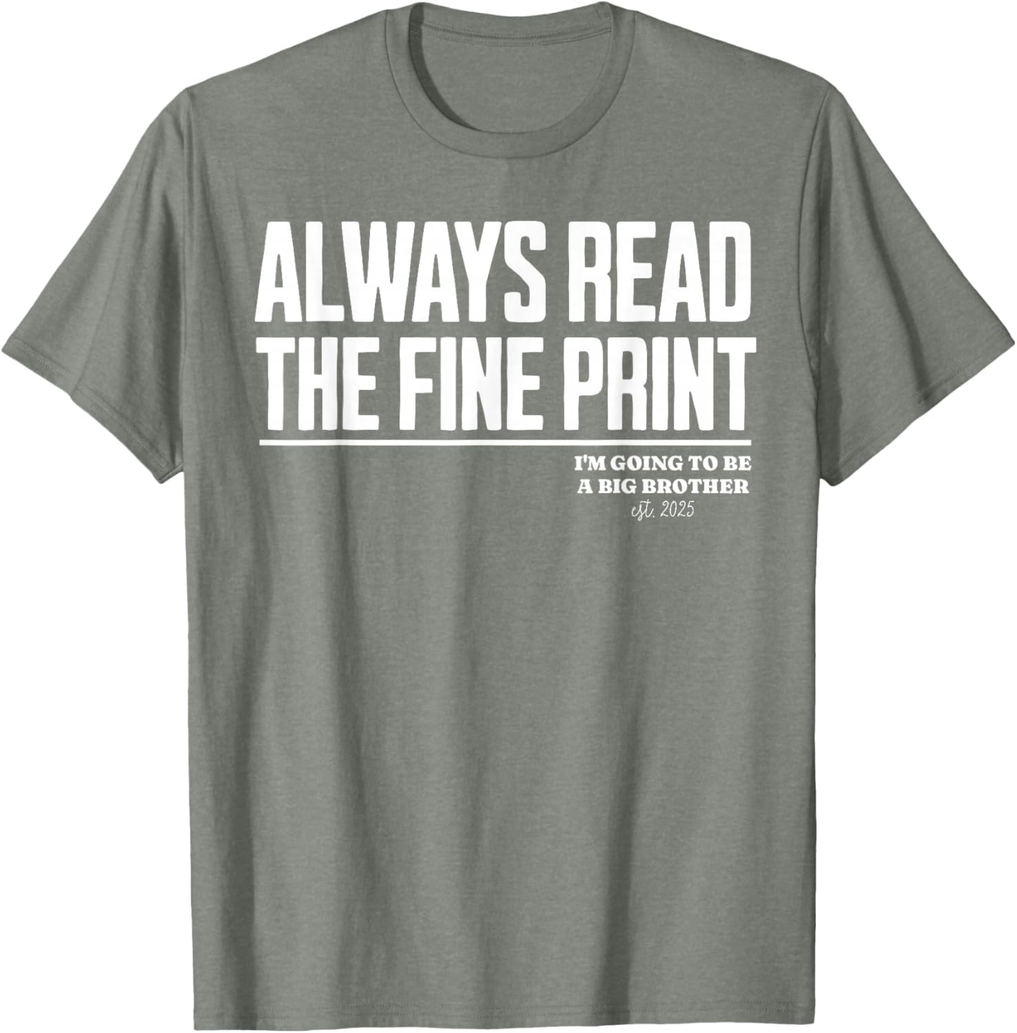 Big Brother 2025 Pregnancy Announcement T-Shirt for Fun Family Reveal - 12