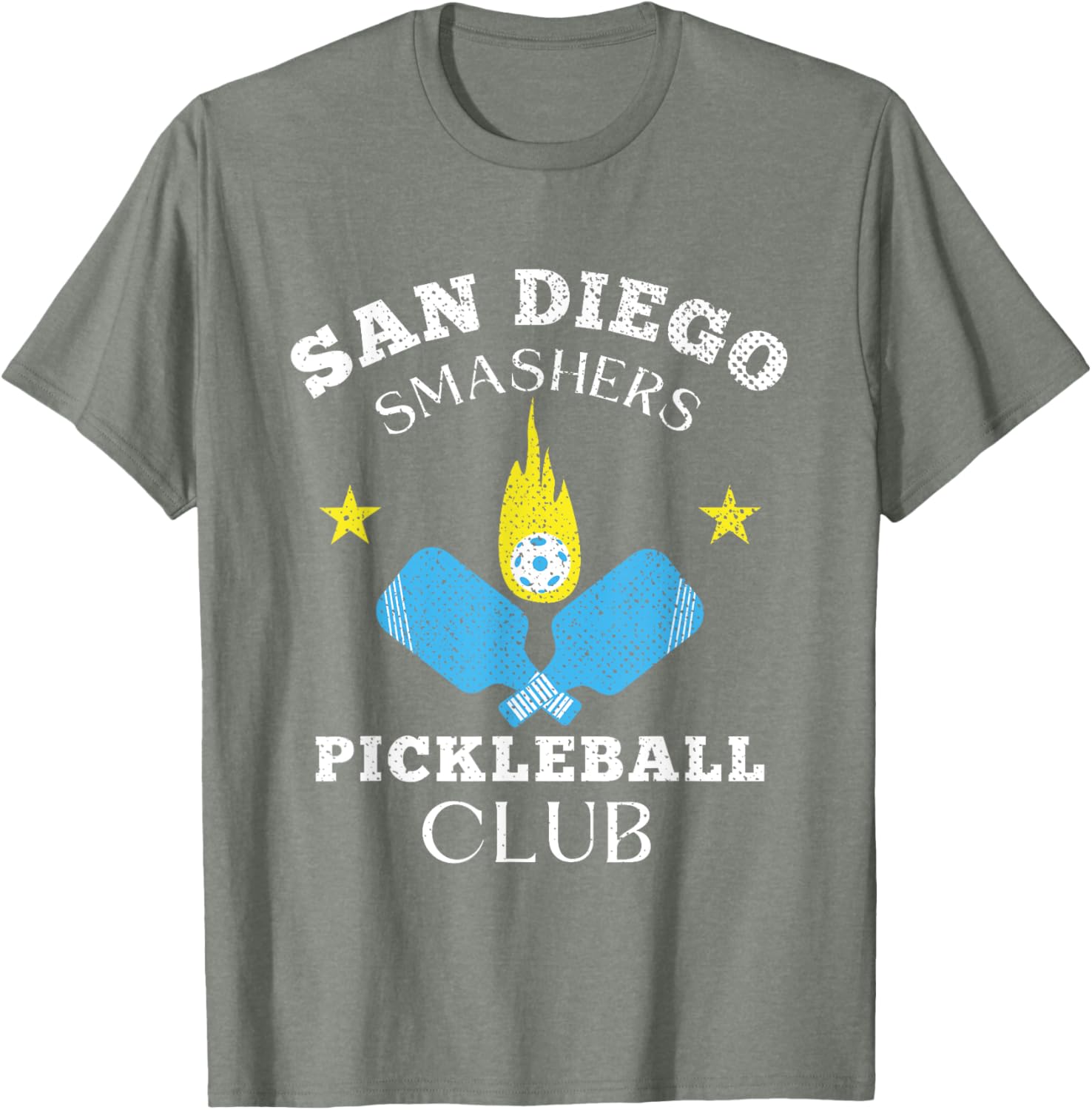 Pickleball Club Smashers T-Shirt for San Diego Fans and Players - 16
