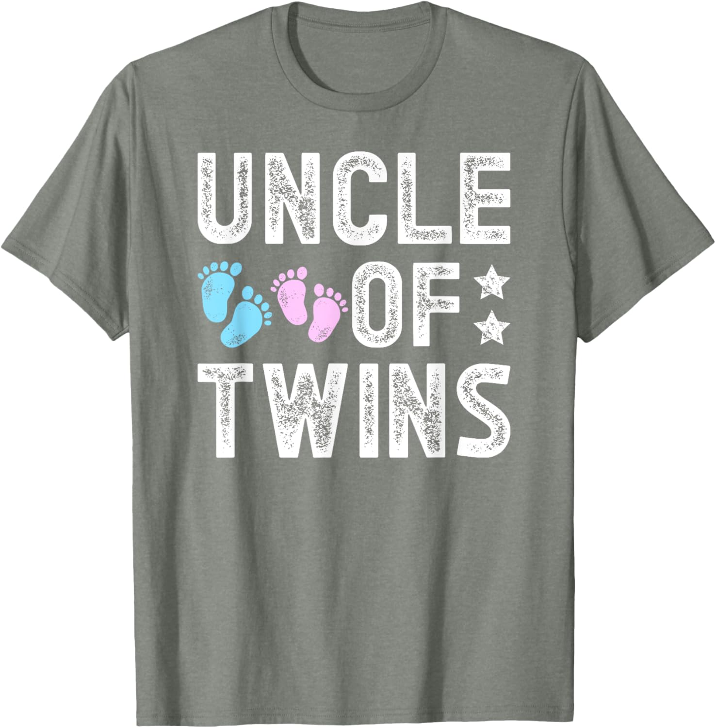 Proud Twin Uncle T-Shirt for Uncles of Twins - Fun and Stylish Design - 7