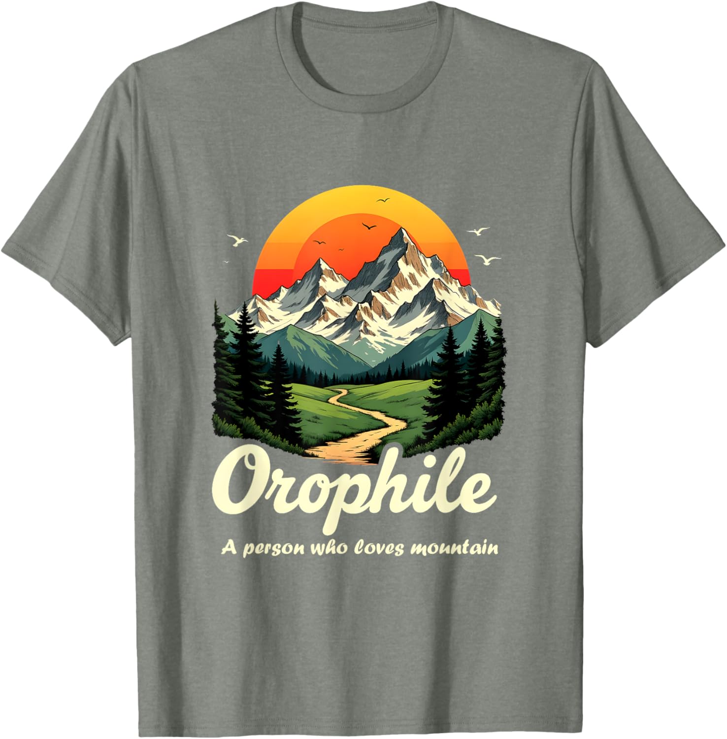 Mountain Lover T-Shirt for Outdoorsy Orophiles - Nature Gift Idea - 10