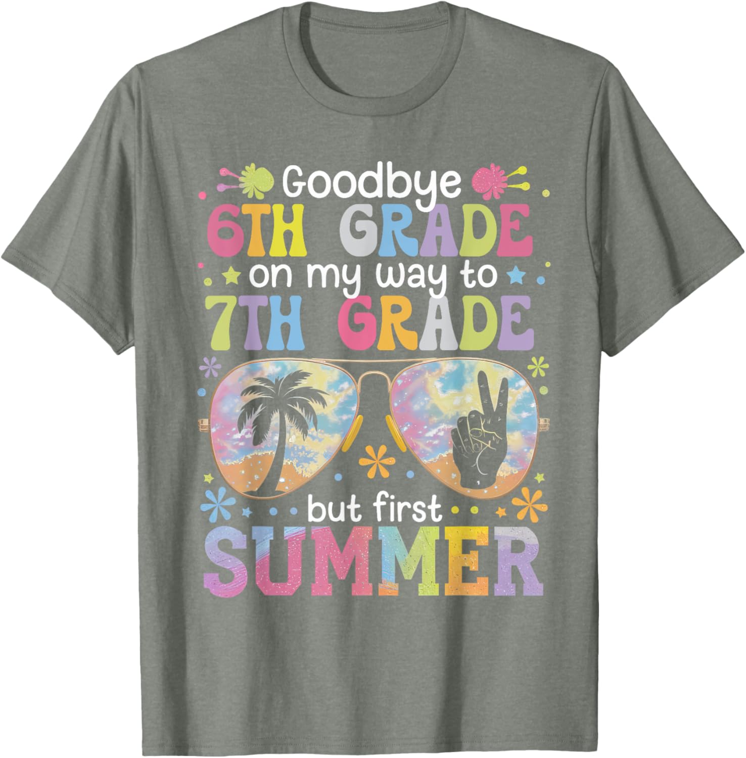 Goodbye 6th Grade T-Shirt Perfect for Last Day of School Celebrations - 11