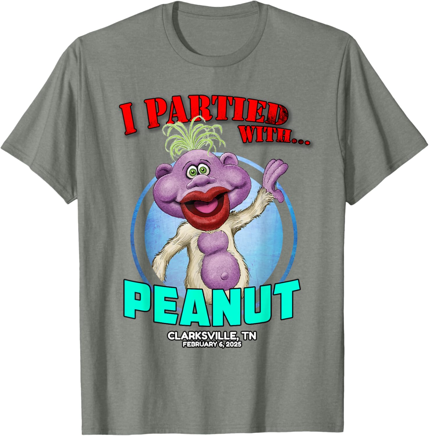Peanut Clarksville TN 2025 T-Shirt Fun Gift for Peanut Lovers - 8
