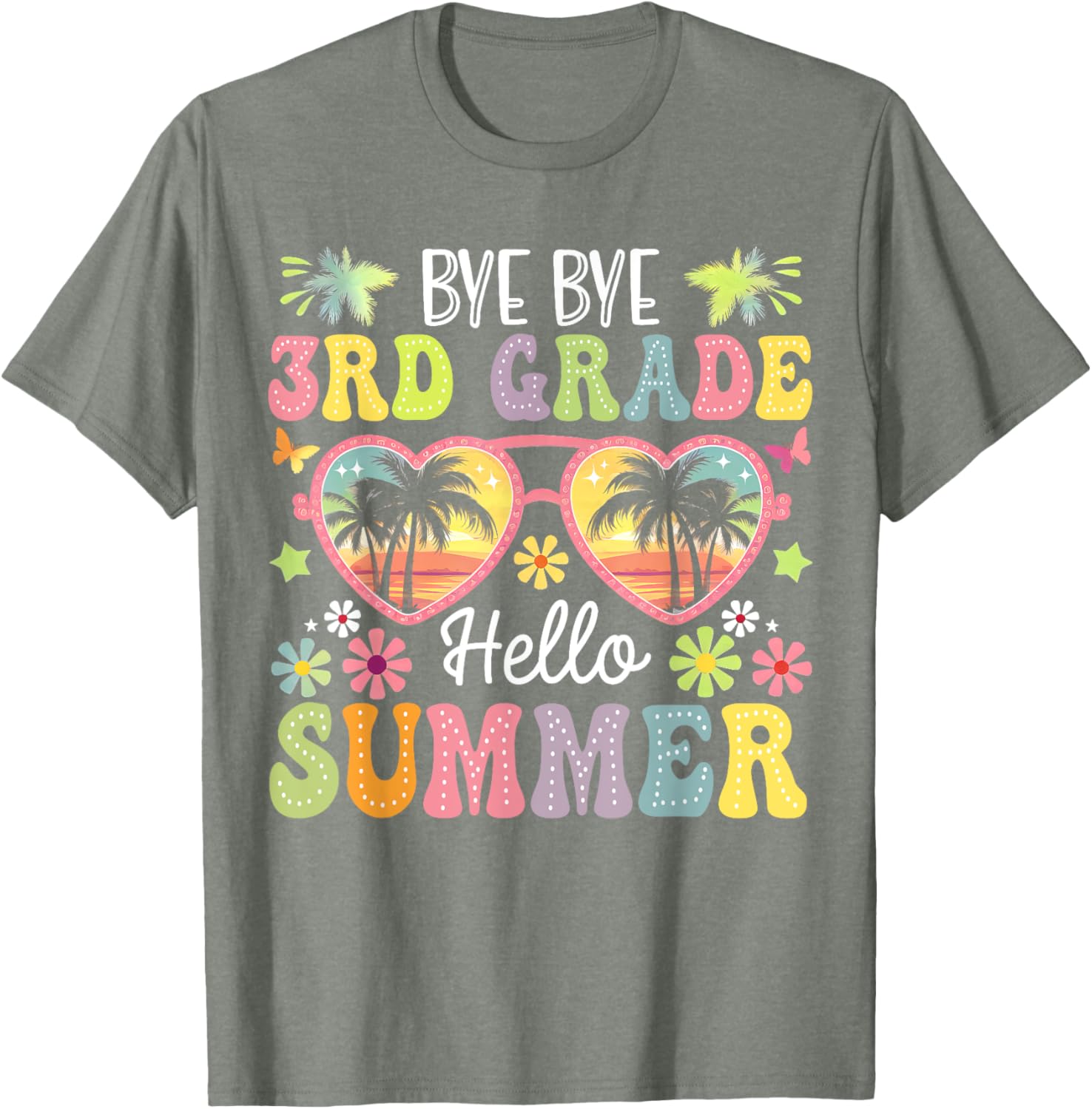 Goodbye 3rd Grade Hello Summer Kids T-Shirt for Boys Last Day of School - 20