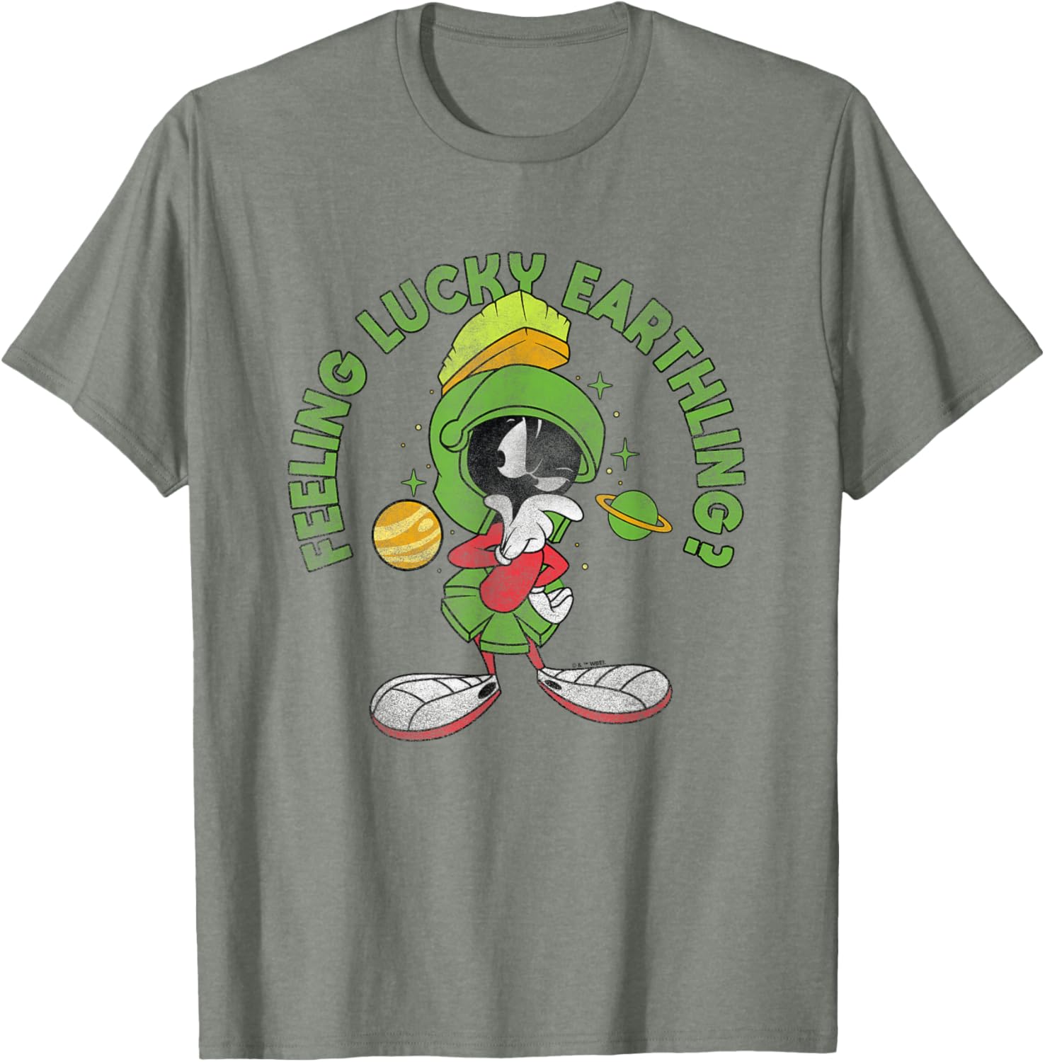 Looney Tunes St. Patrick's Day Lucky Earthling T-Shirt for Fun Celebrations - 4