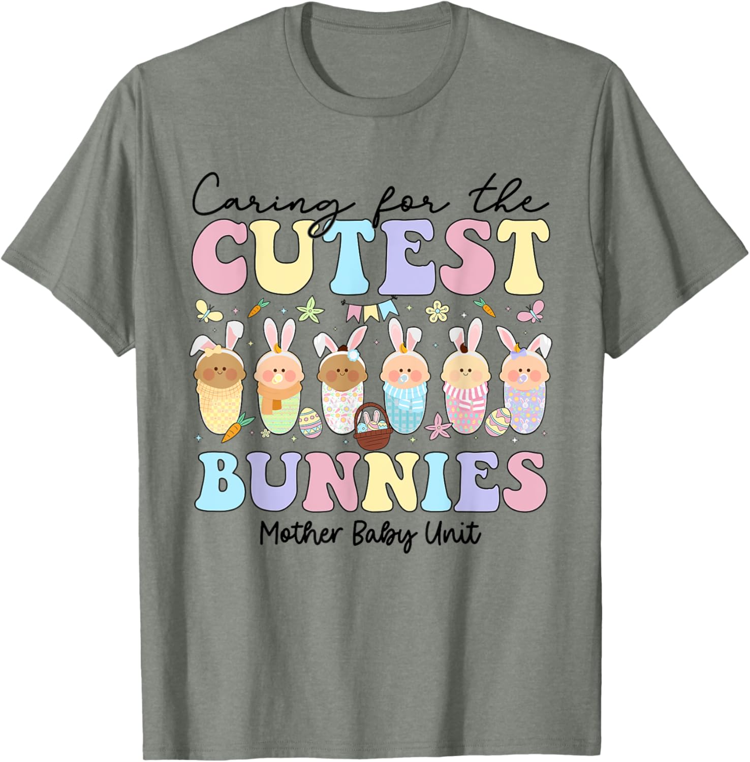 Adorable Easter Bunny T-Shirt for Mother and Baby - Perfect Spring Outfit - 3