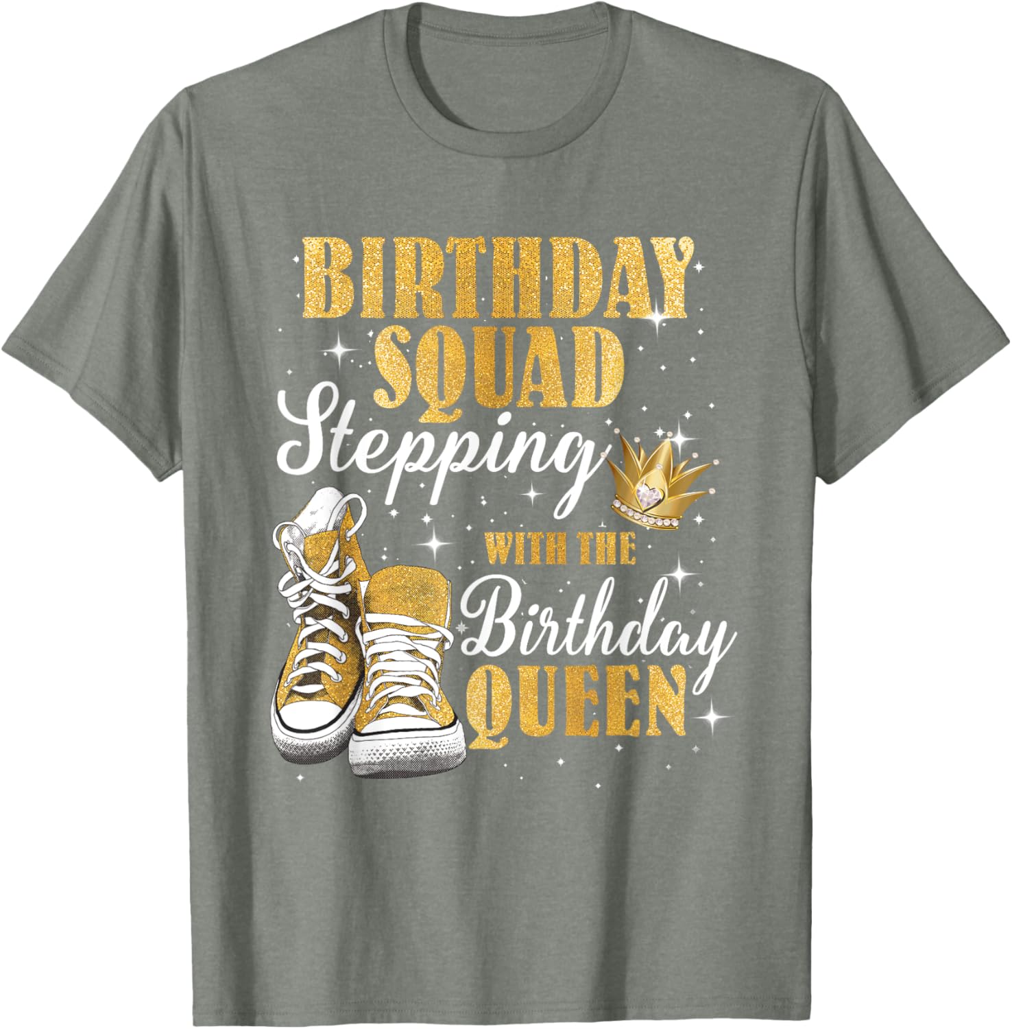 Birthday Queen T-Shirt with Diamond Crown for Celebrating in Style - 3