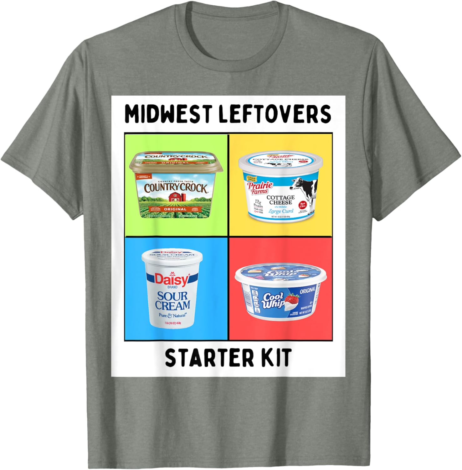 Midwest Leftovers Starter Kit T-Shirt for Fun & Casual Style - 21
