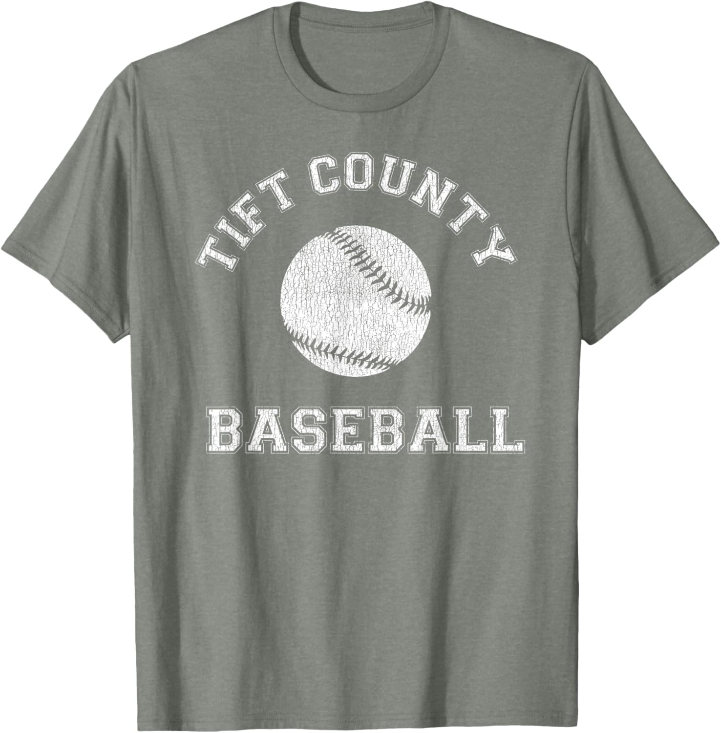 Tift County Baseball Distressed Retro Classic T-Shirt for Fans - 20