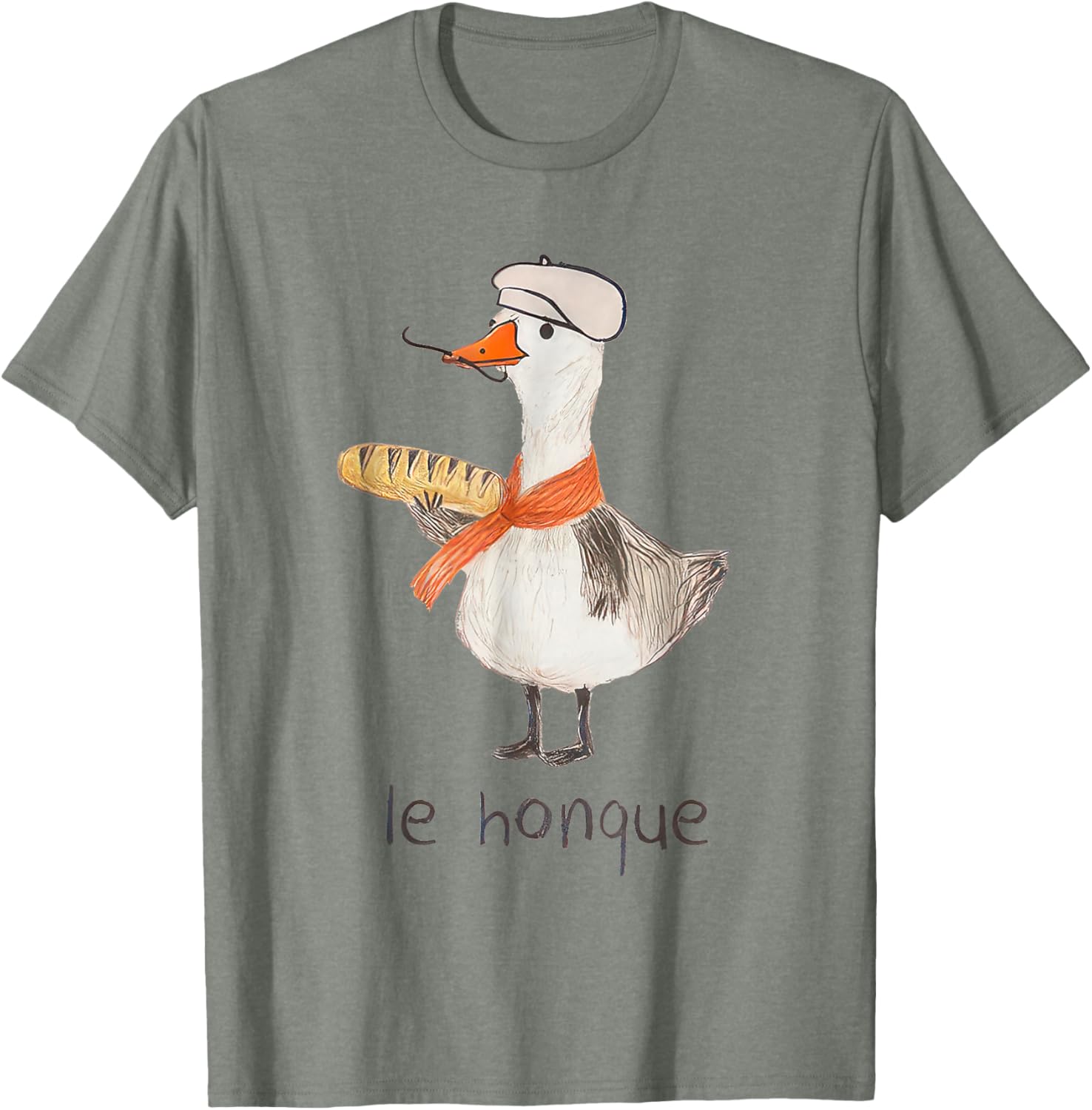Funny French Goose Shirt Le Honque Casual Tee for Stylish Comfort - 5