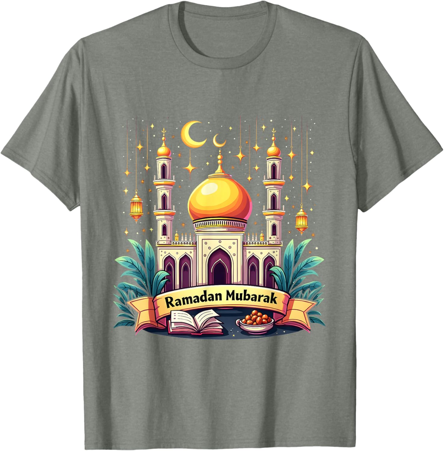 Happy Ramadan Mubarak T-Shirt 2025 Celebrating the Joy of Ramadan - 10