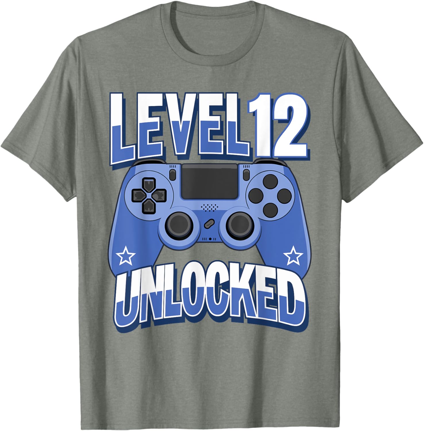 Level 12 Unlocked Funny Video Gamer Tee for 12th Birthday Celebration - 11