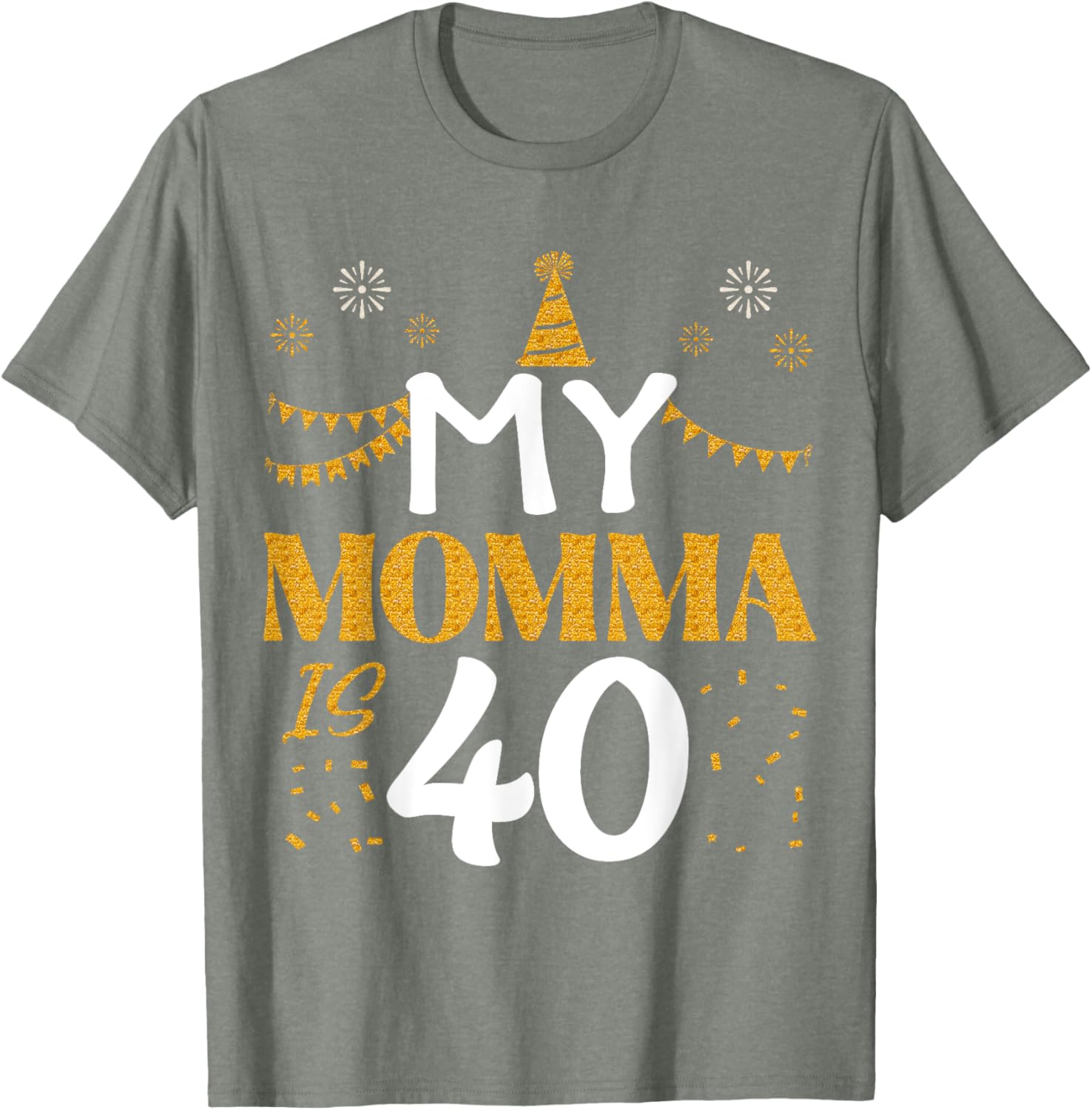 My Momma Is 40 T-Shirt 40th Birthday Gift for 1985 Moms - 6