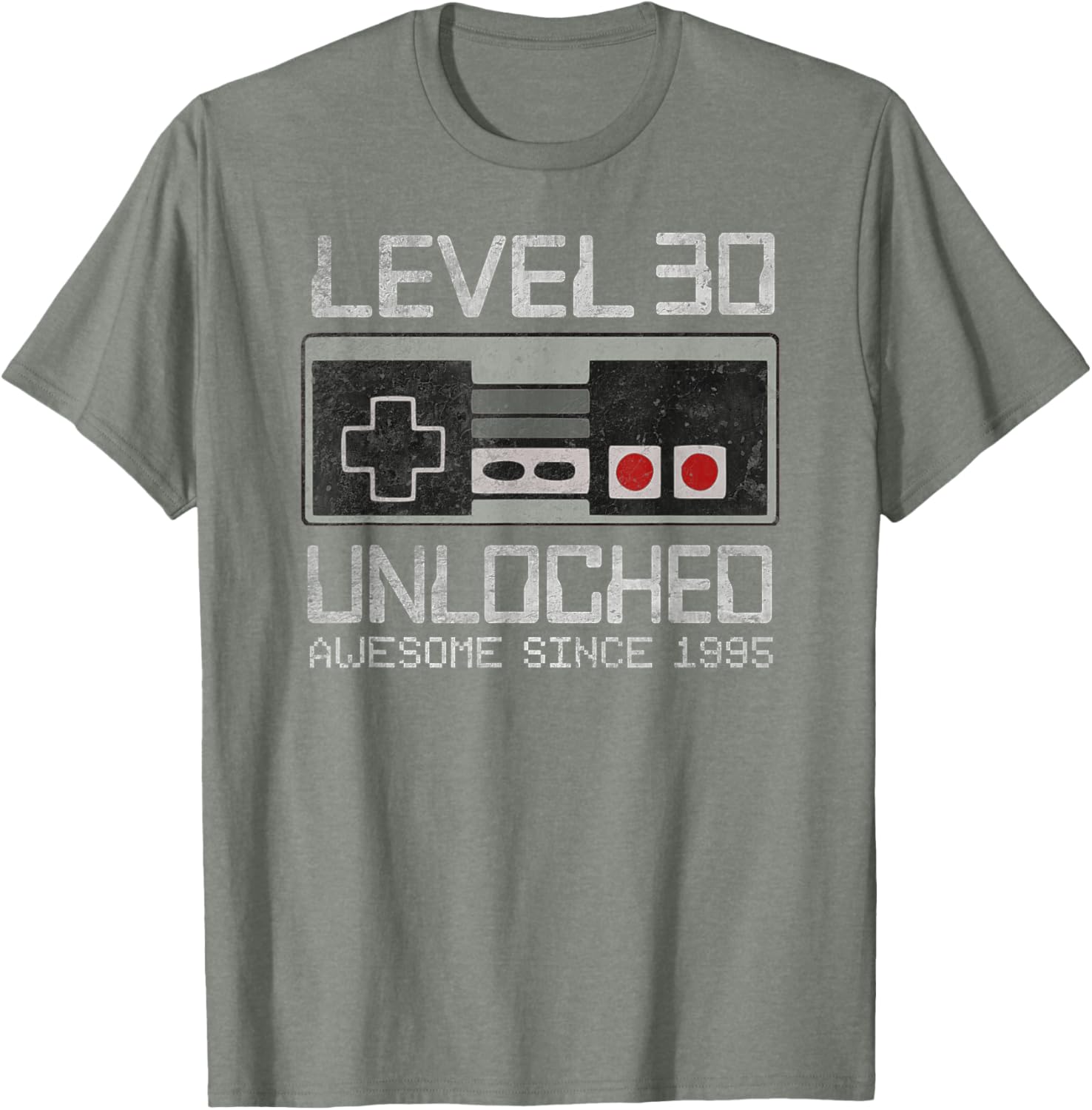 Level 30 Unlocked 30th Birthday Gamer T-Shirt for Men - Fun Gift Idea - 9