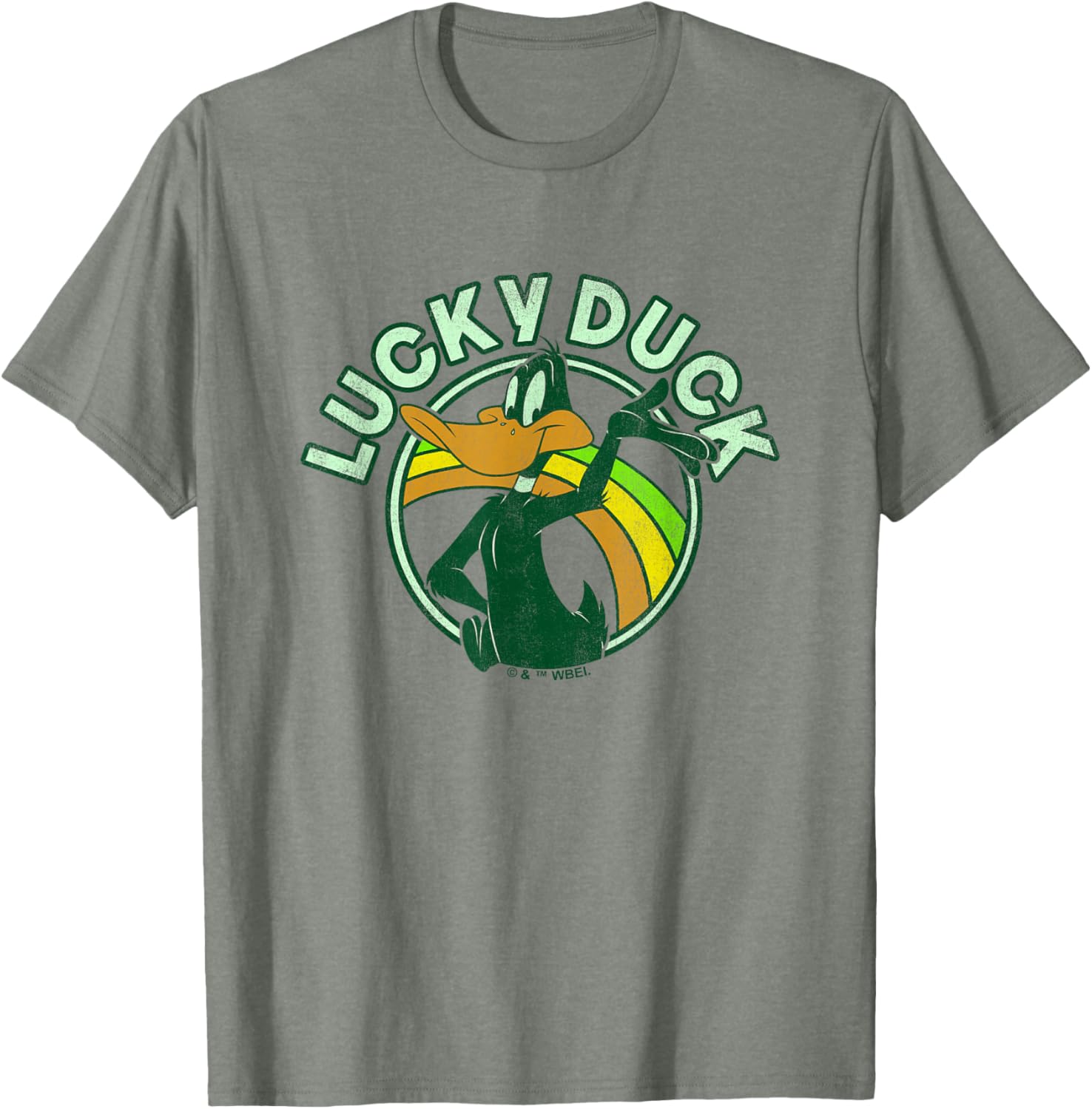Retro Daffy Duck St. Patrick's Day T-Shirt for Fun Celebrations - 5