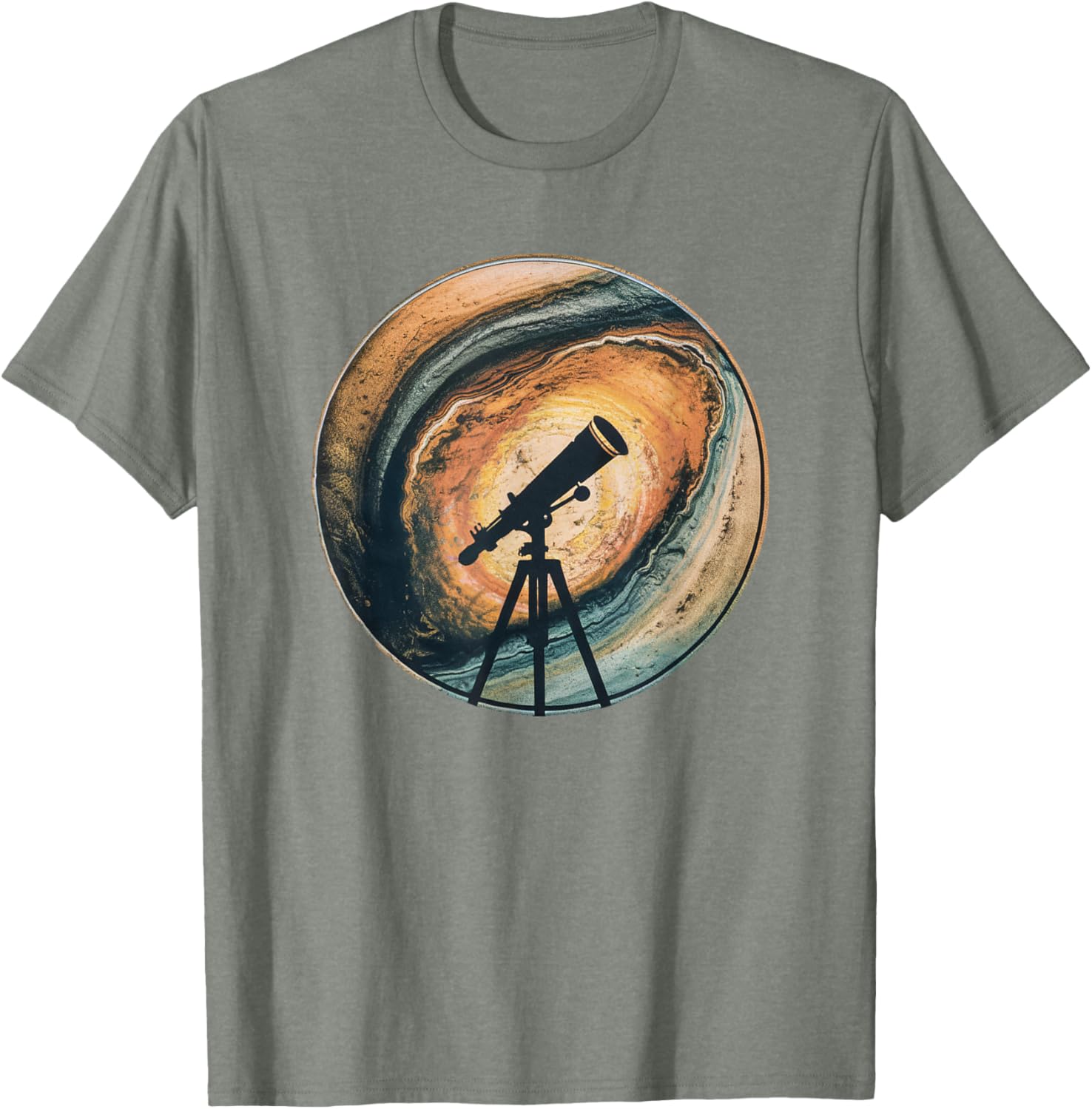 Astronomy Telescope Stargazing T-Shirt for Space Lovers and Astronomers - 12
