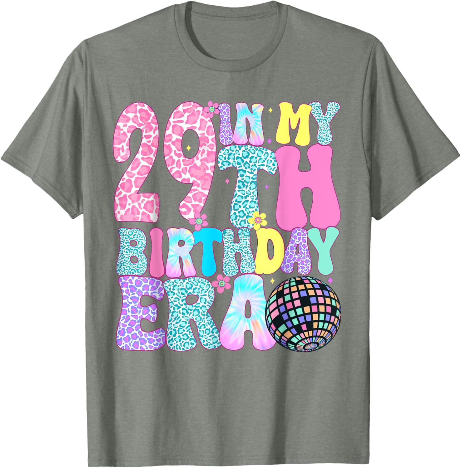 In My 29th Birthday Era T-Shirt for 29 Year Old Birthday Girl 1996 - 4