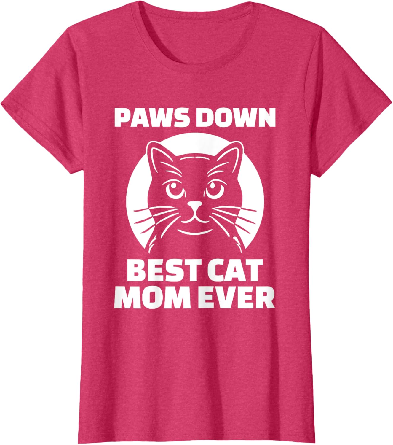 Best Cat Mom Ever T-Shirt for Women - Funny Cat Lover Gift Apparel - 9