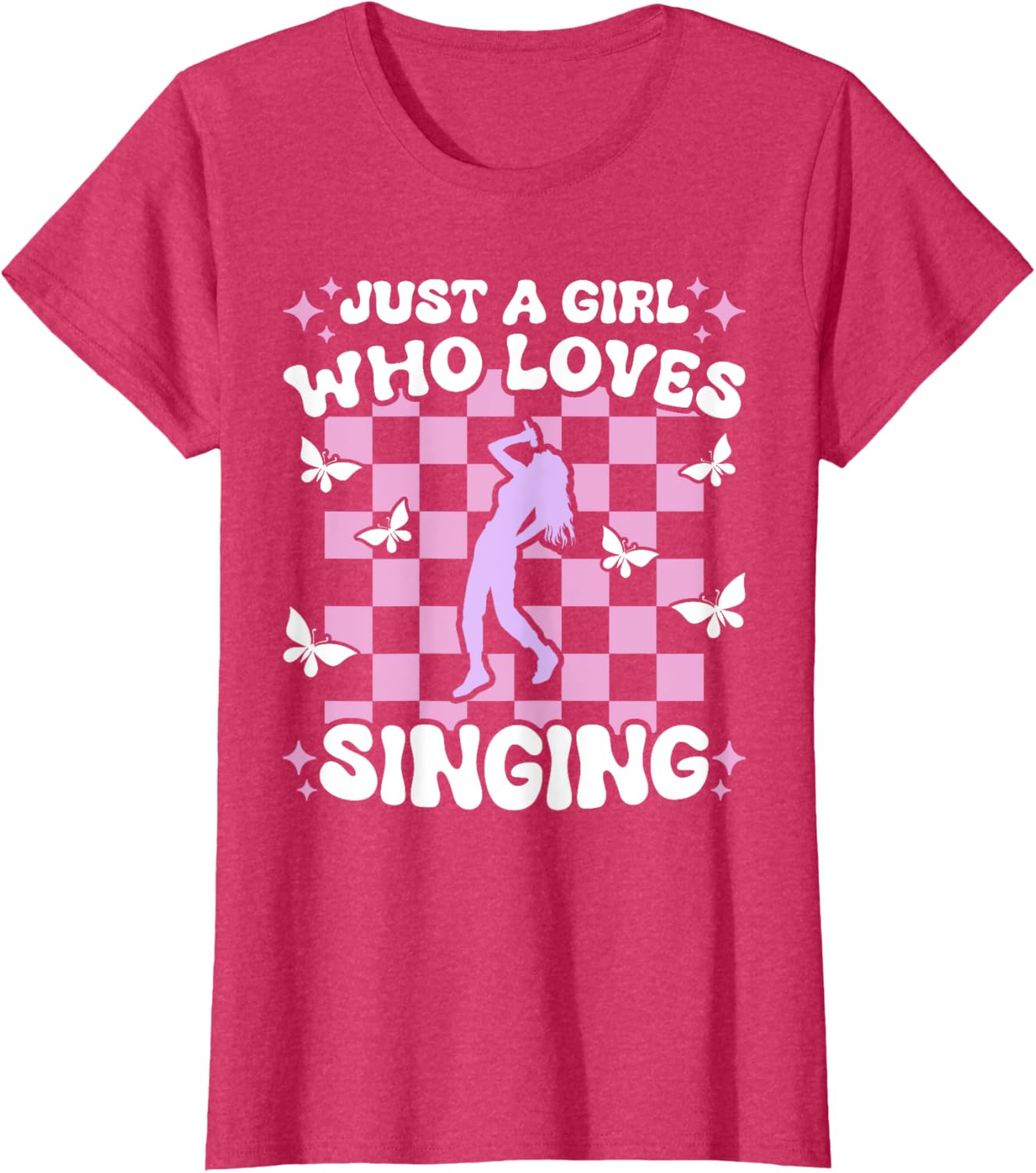 Just A Girl Who Loves Singing Girls T-Shirt for Music Lovers - 18