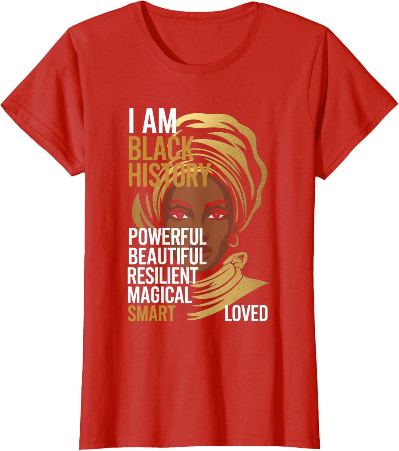 Empowering Black Women Girls T-Shirt for Black History Month Celebration - 13