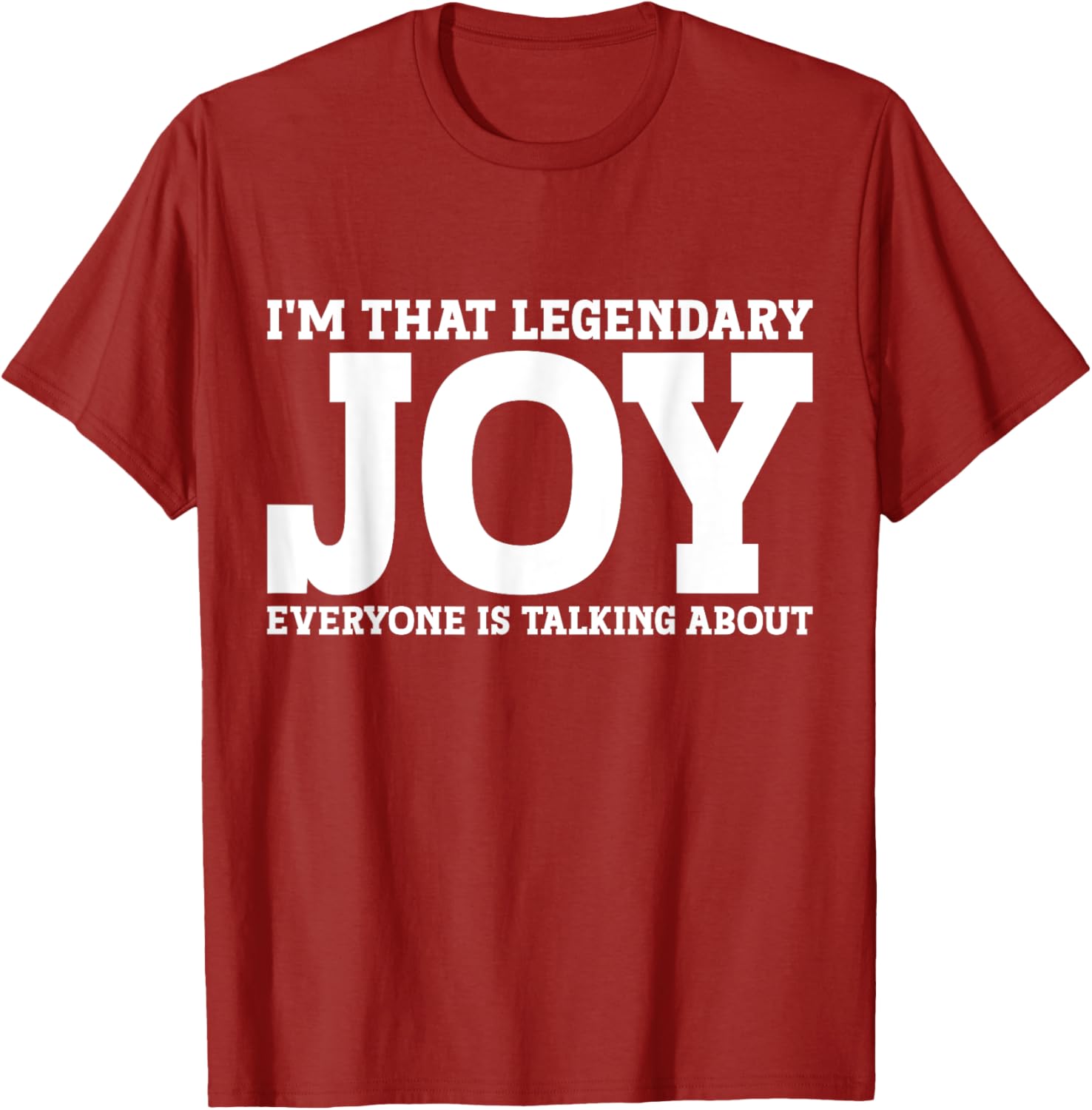 Funny Joy T-Shirt with Personalized Name - Fun Gift for All Occasions - 7