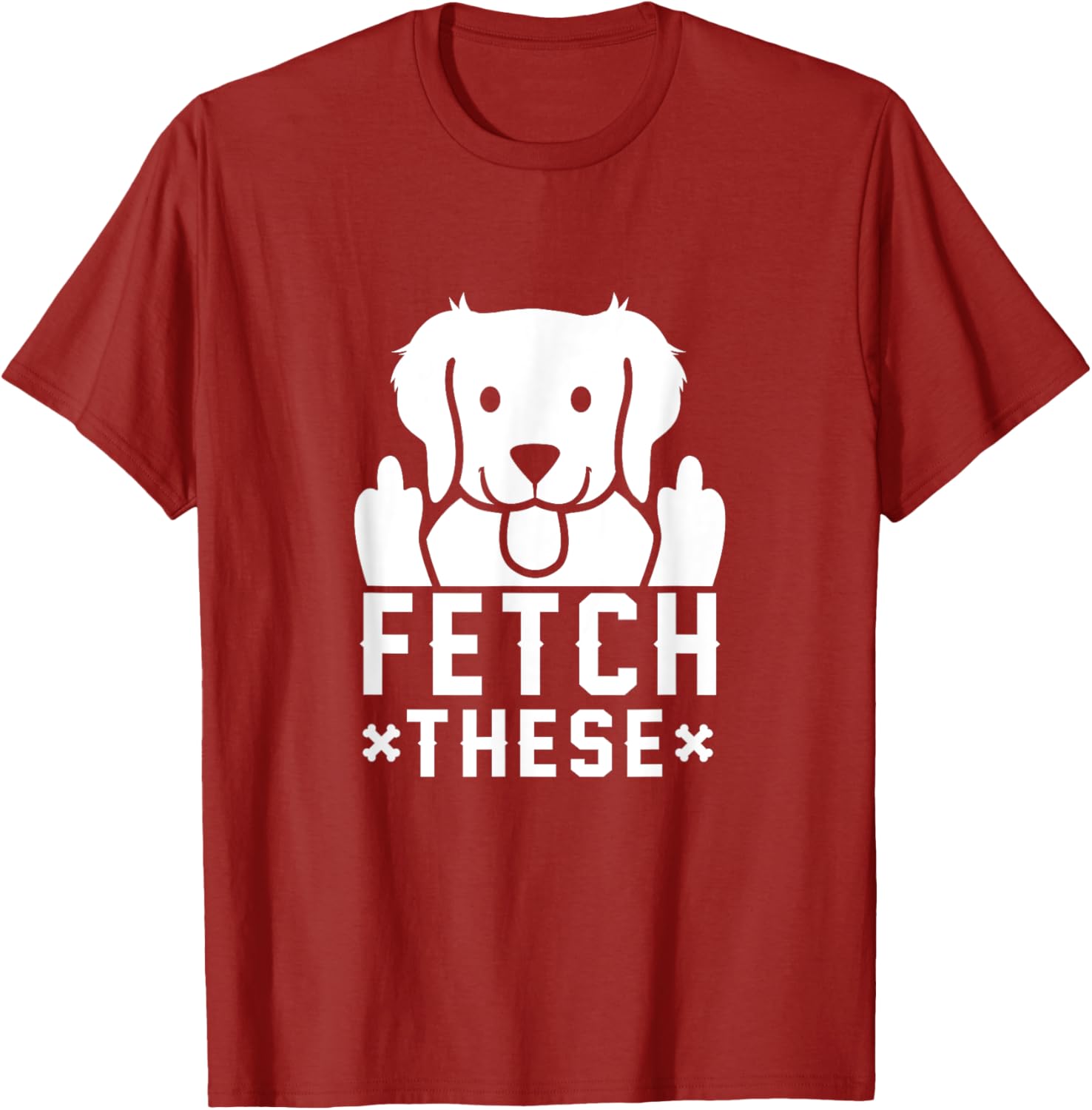 Funny Dog Middle Finger T-Shirt for Pet Lovers - Unique Gift Idea - 2