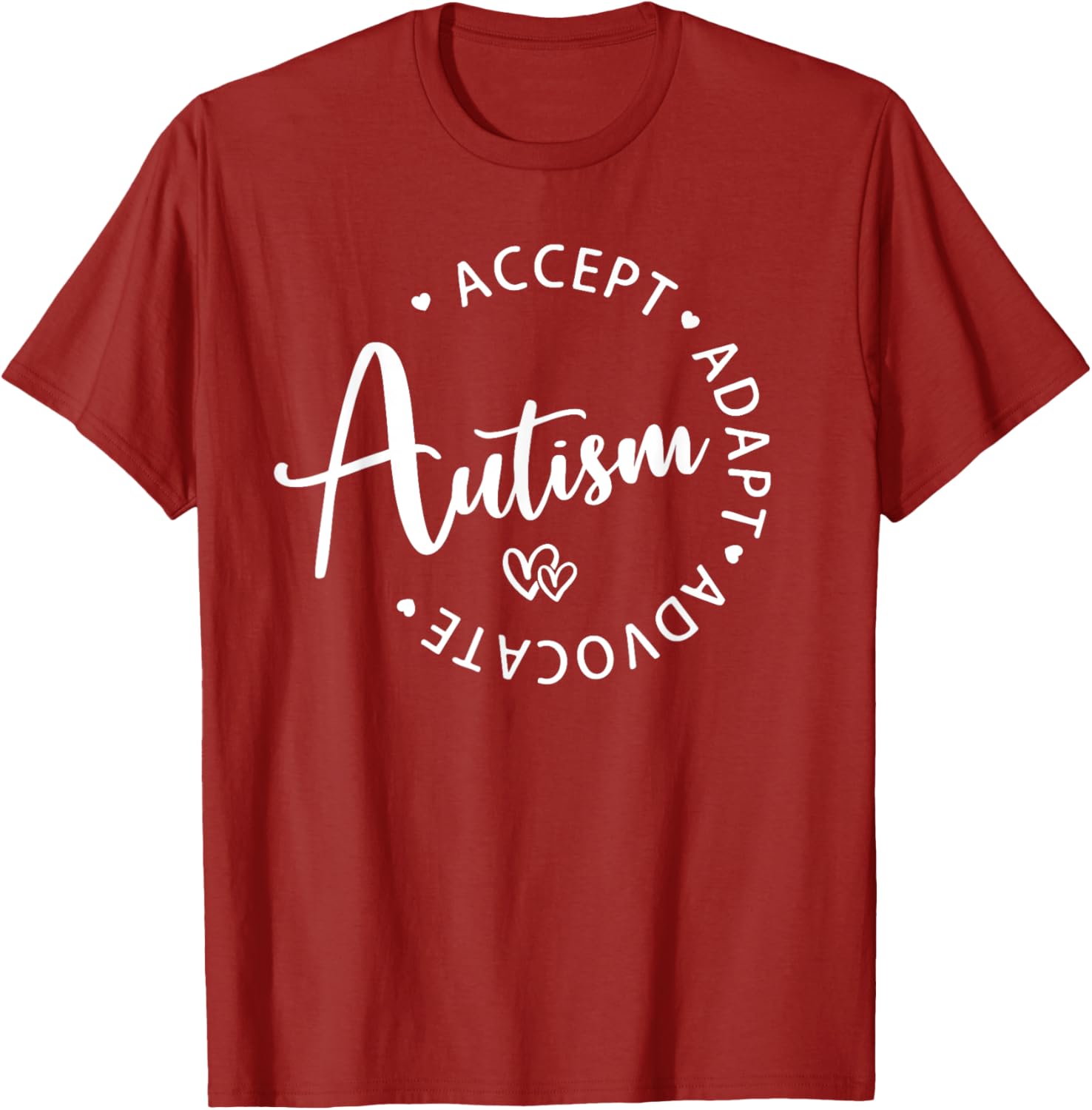Autism Awareness T-Shirt for Kids - Accept Adapt Advocate Design - 6