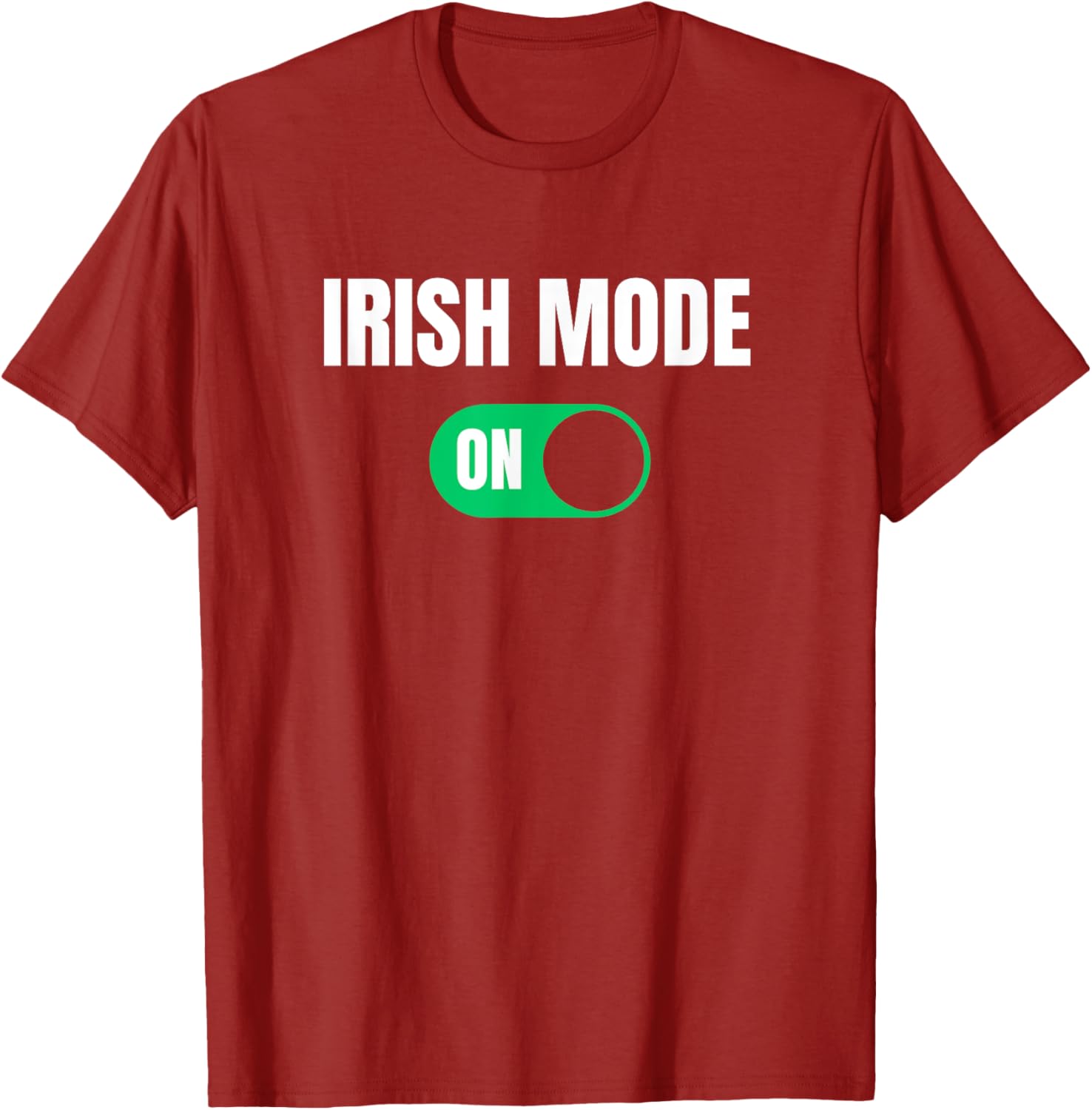 Funny Irish Mode On St. Patrick's Day T-Shirt for Men - 4