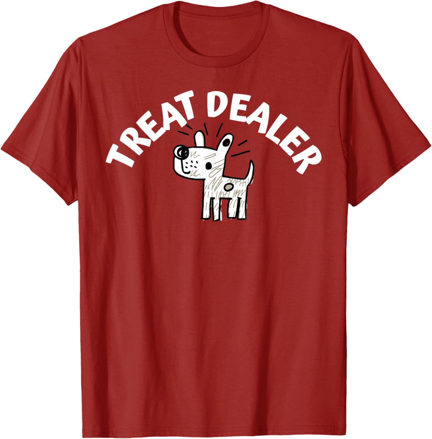 Funny Dog Treat Dealer T-Shirt for Dog Lovers and Owners - 19